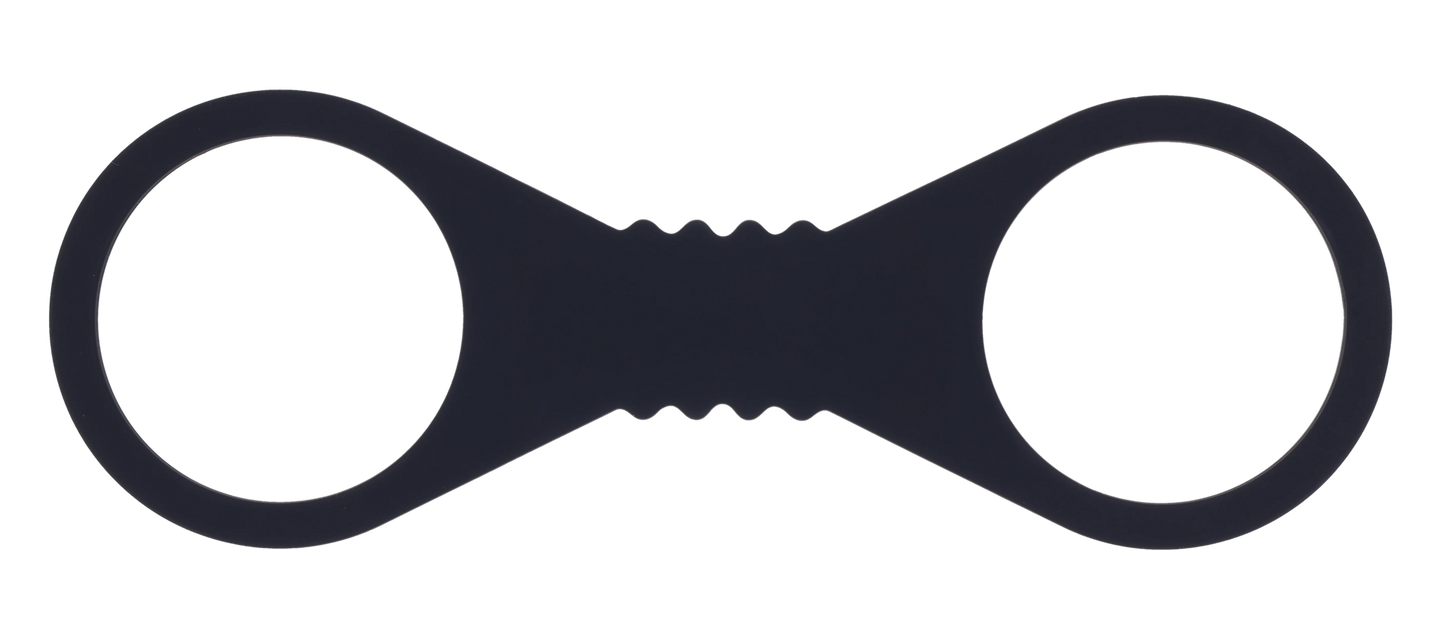 Shadow Large Silicone Cuffs