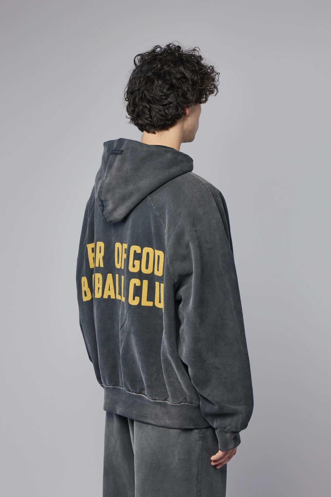 "Baseball Club" Half Zip Hoodie