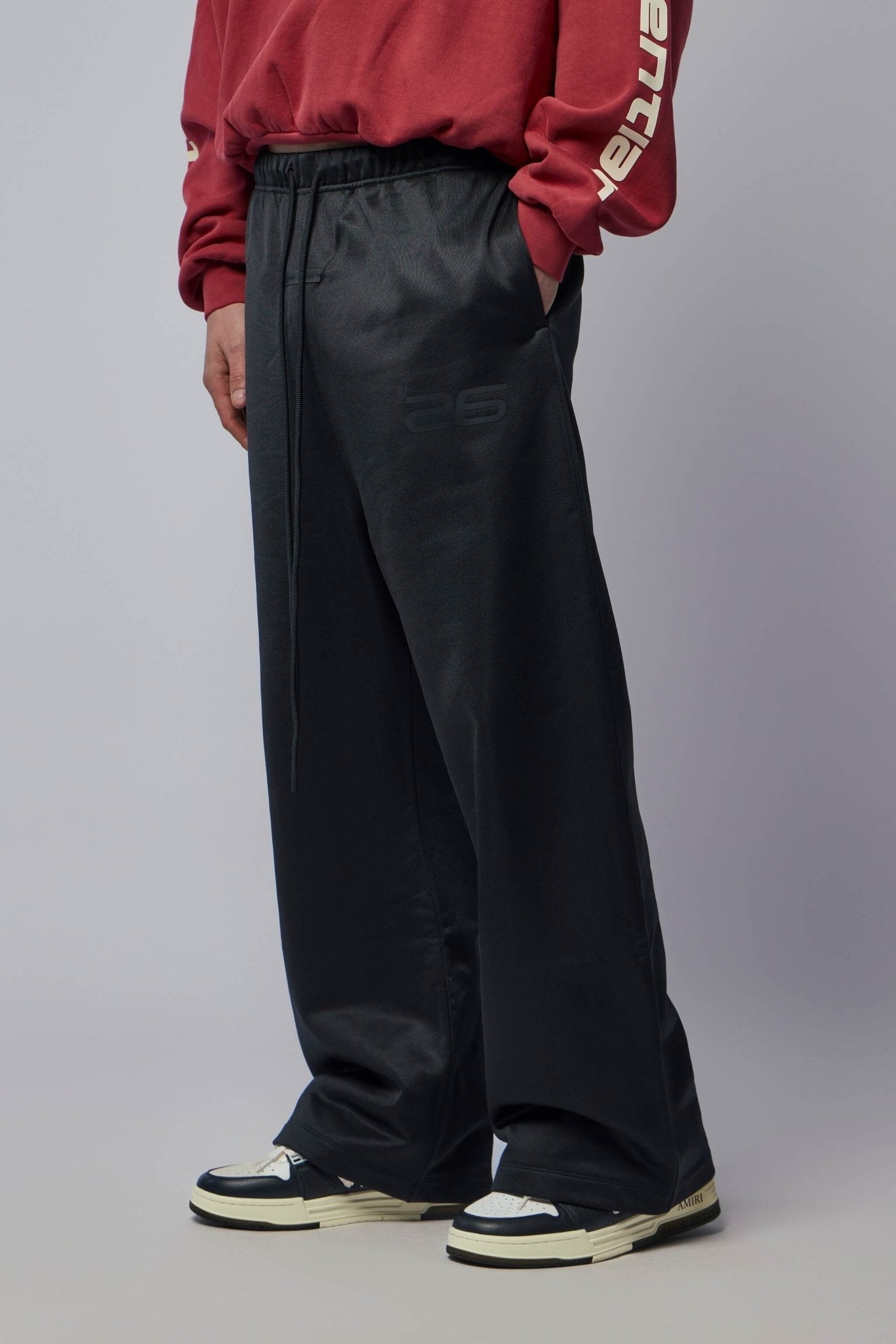 Satin Fleece Lounge Sweatpant