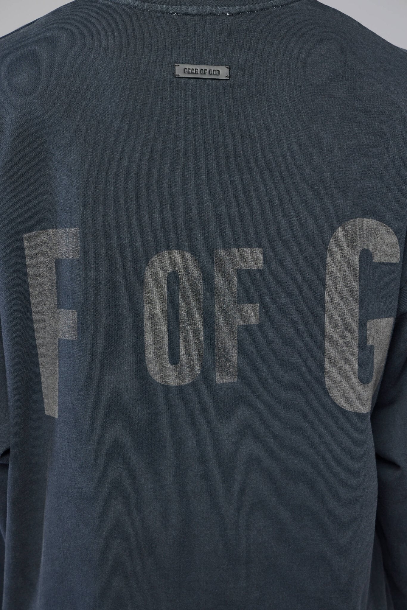 "fear Of God, F Of G" Ls Tee