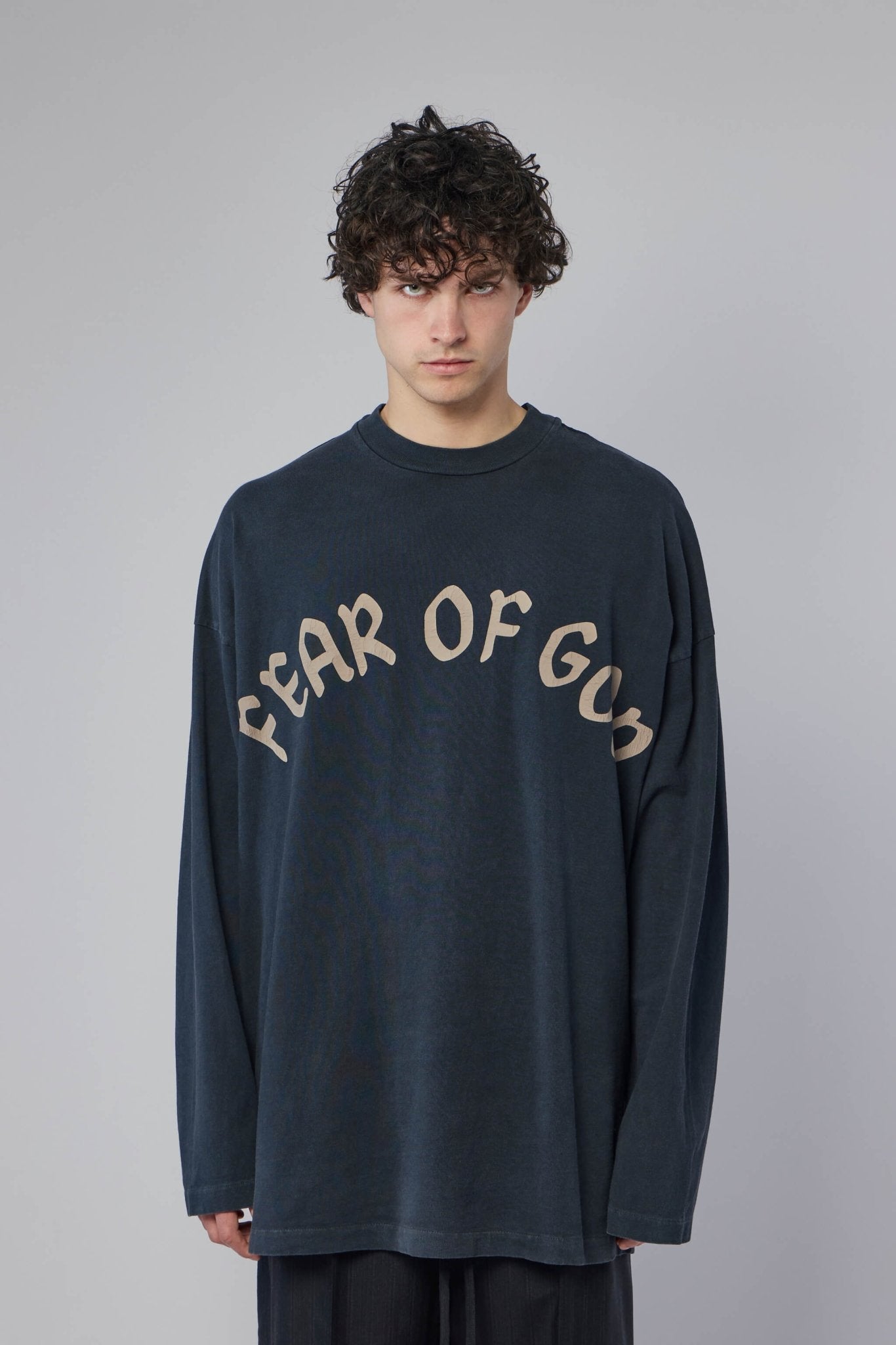 "fear Of God, F Of G" Ls Tee