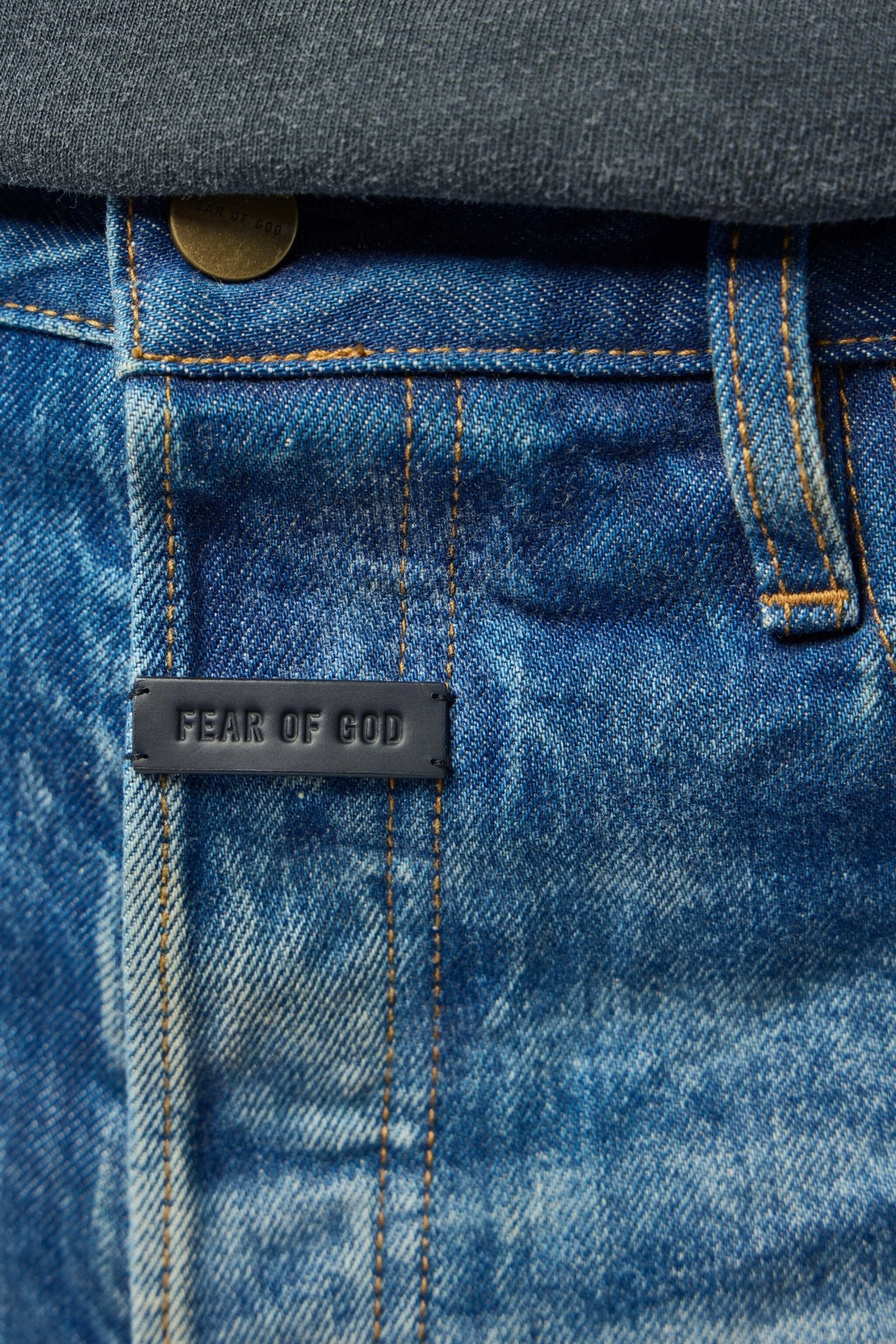 Straight 5 Pocket Jeans