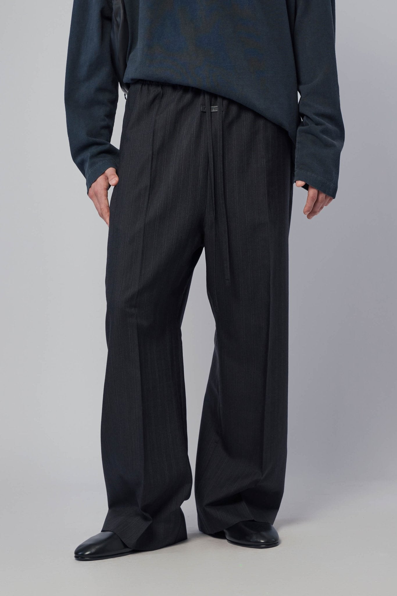 Wide Leg Drawstring Pants