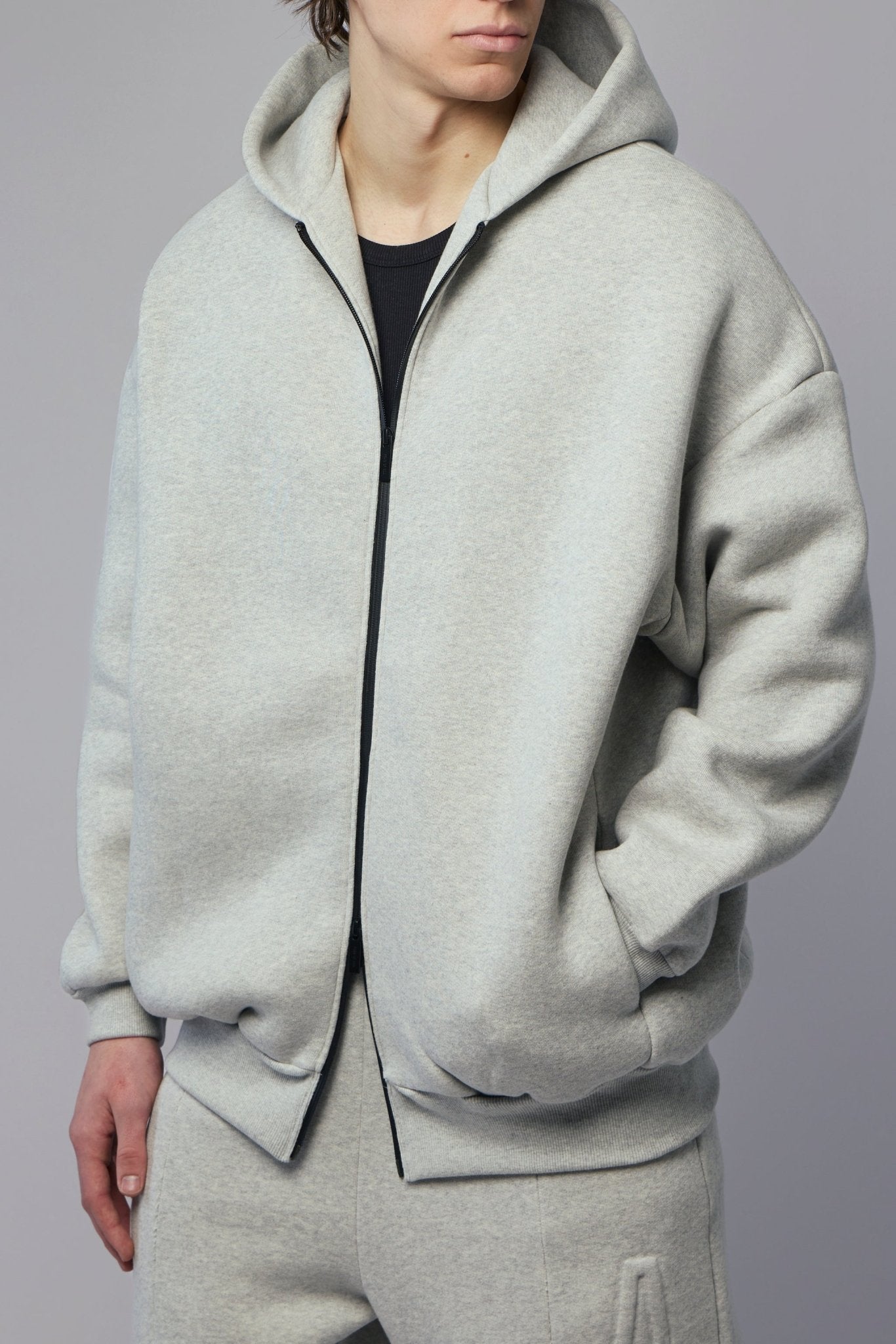 Zip Hoodie Melange