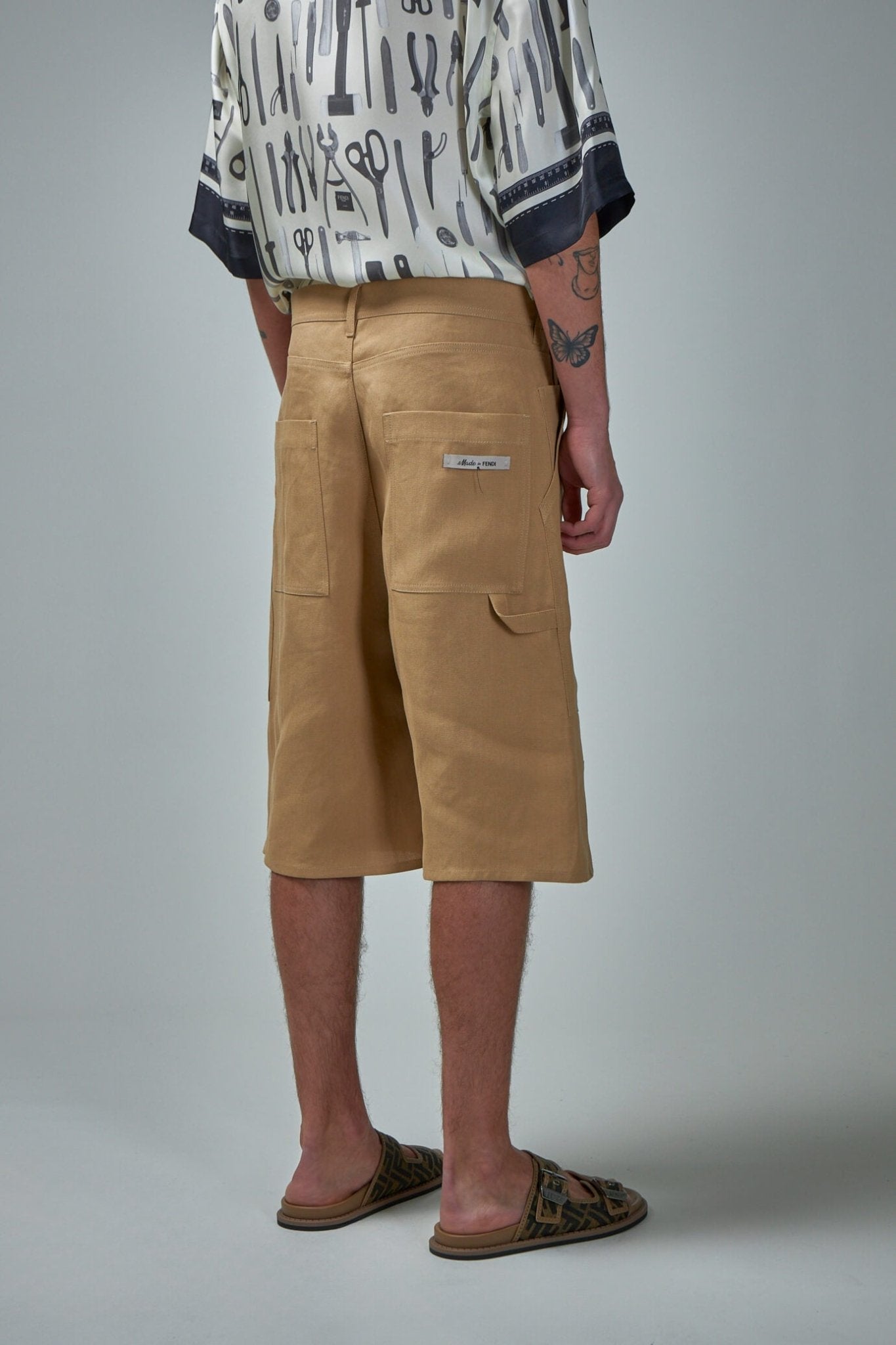 Canvas Bermuda Short Pants