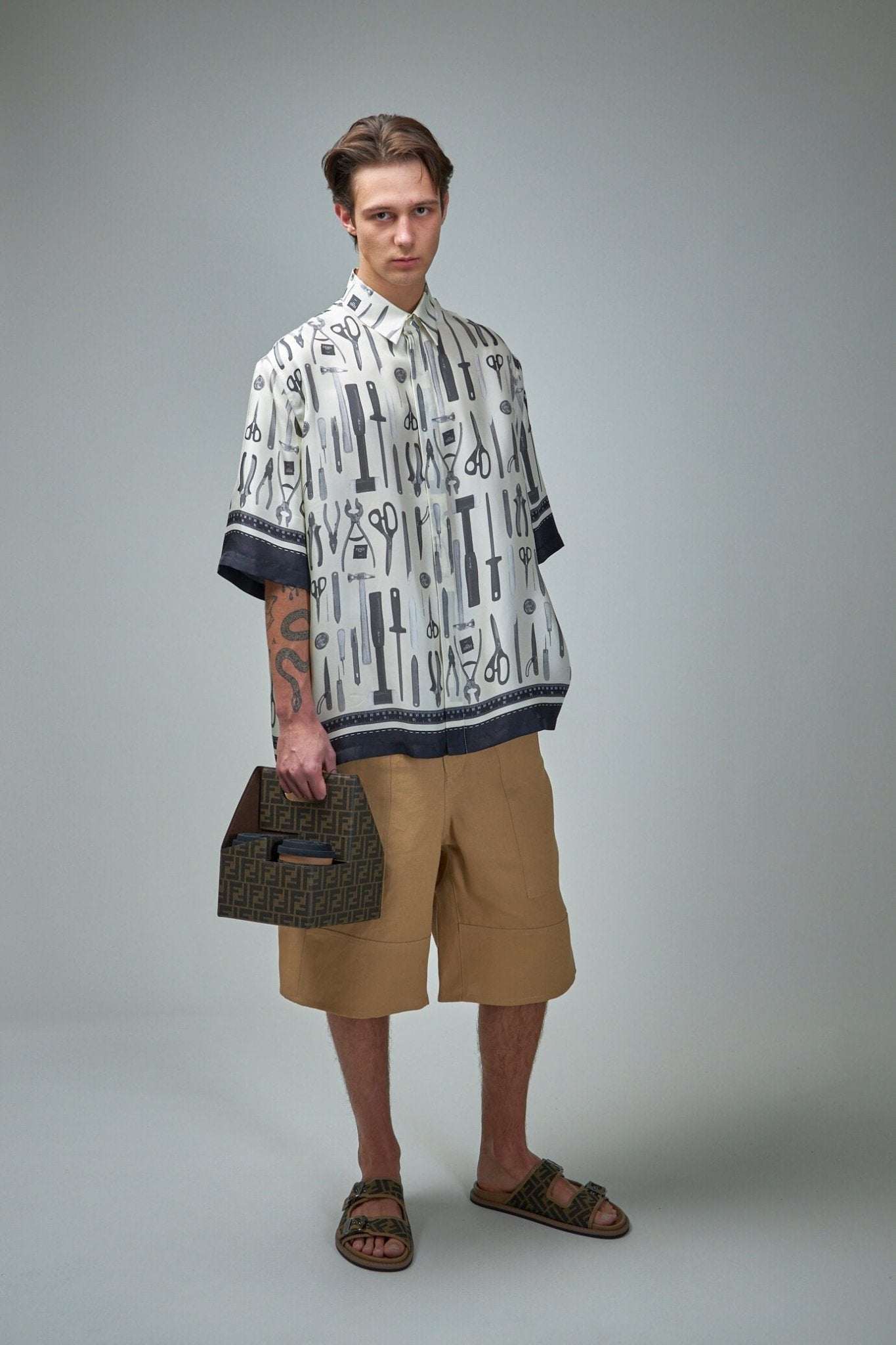 Canvas Bermuda Short Pants