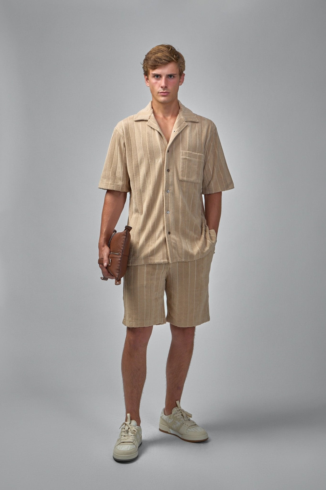 Men's Short Trousers Woven Fabric