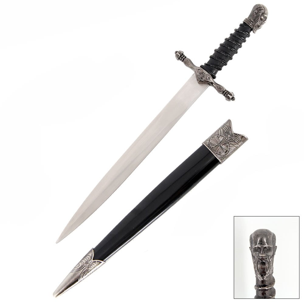 13.5" Ojeda Knight Miniature Letter Opener Fantasy Short Sword Dagger Knife