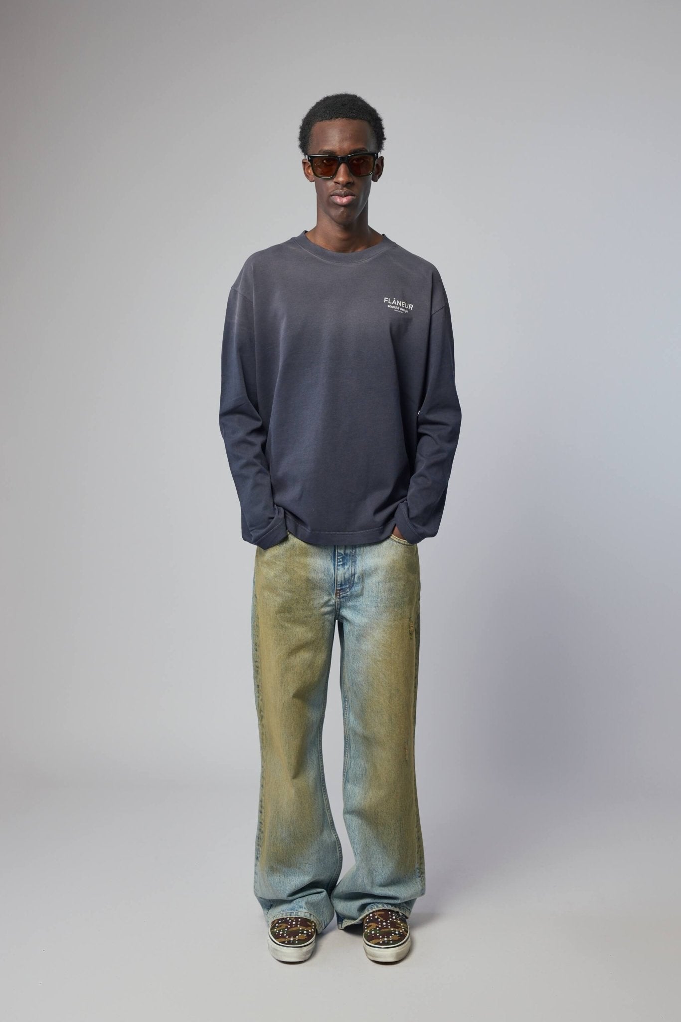 Sound & Design Long Sleeve Washed