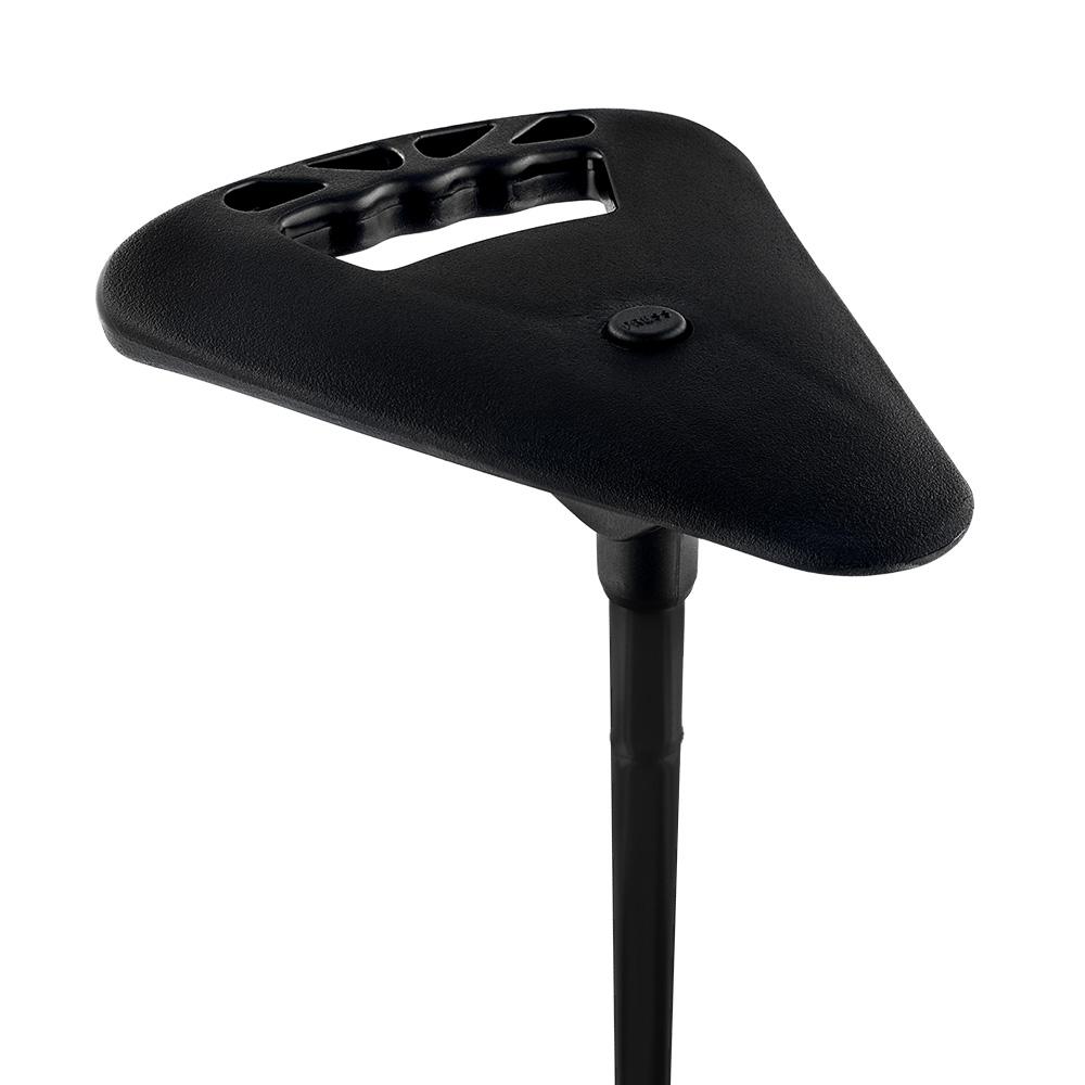Flipstick: Folding Seat Cane Black - Incl. Bag, Non-Adj.
