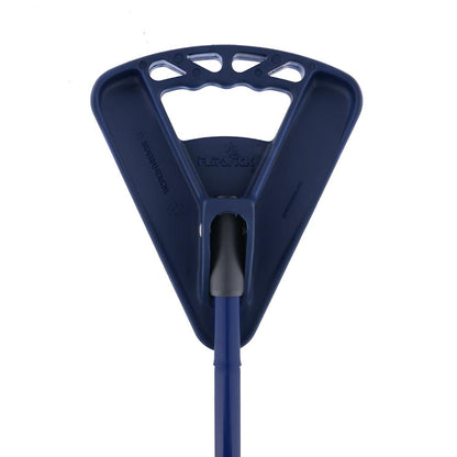 Flipstick Straight Folding Seat Cane Blue w/ Blue Bag - Non-Adjustable