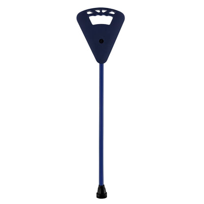 Flipstick Straight Non-Adjustable Seat Cane - Blue
