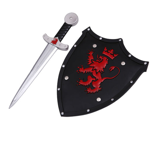 Fire and Steel - Children's Practice Knight Shield and Sword Set (High Density Foam)