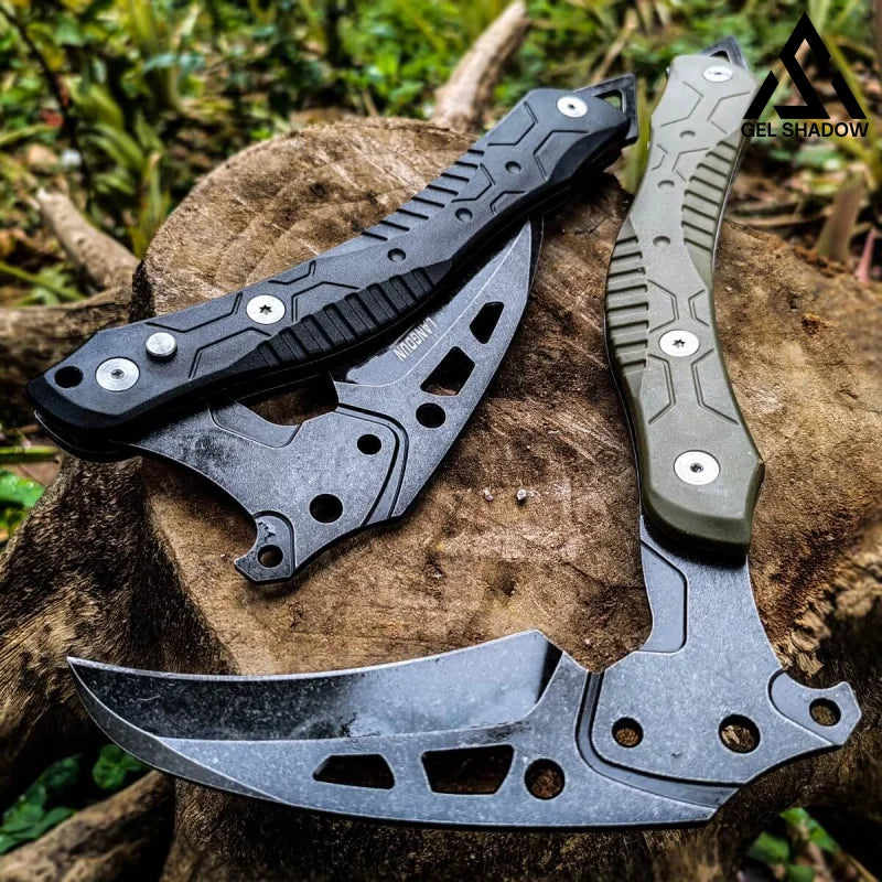 Folding outdoor self-defense fire-extinguishing tactical logging axe-GS44