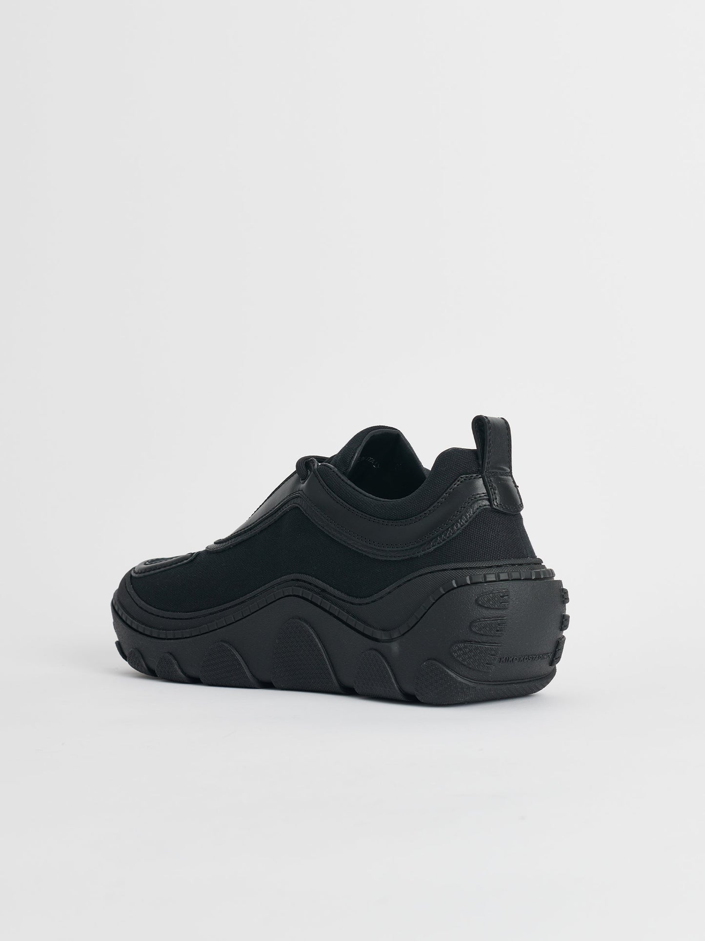 Kiko Kostadinov Tonkin Canvas Shoes Black Slate