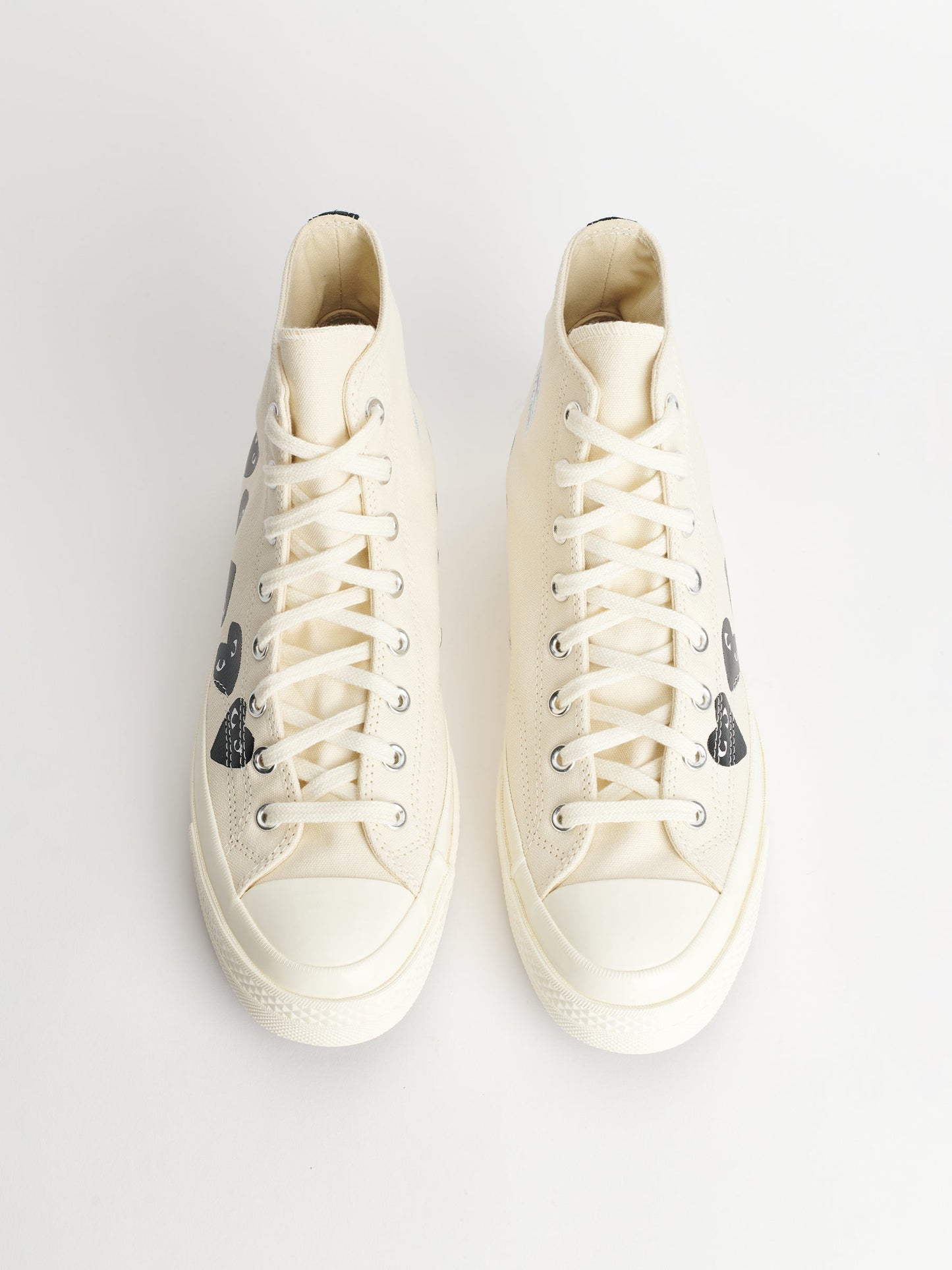 Comme des Garçons Play x Converse Chuck 70 Hi Multi Hearts White