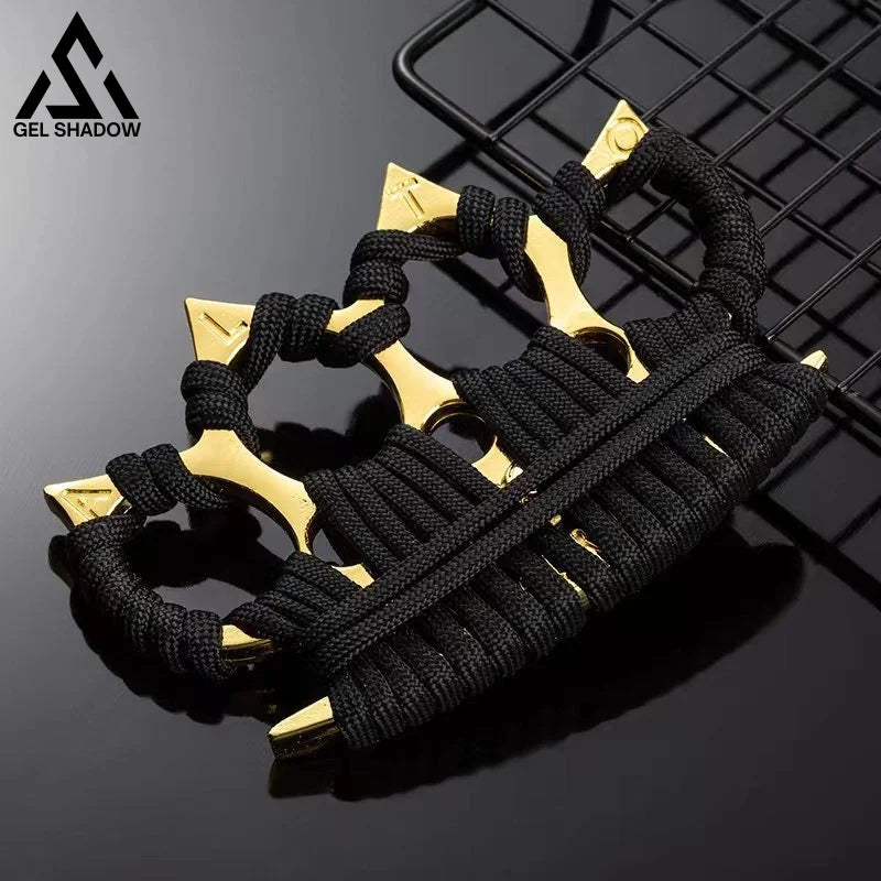 Four finger ALTO Thorn Brass Knuckles self defense-GS139
