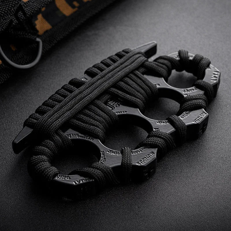 Thickened Four finger Brass Knuckles self defense-GS145