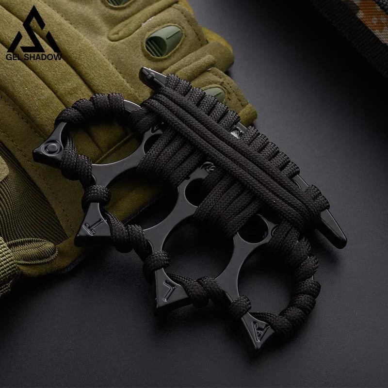 Thickened Four finger Brass Knuckles self defense-GS145