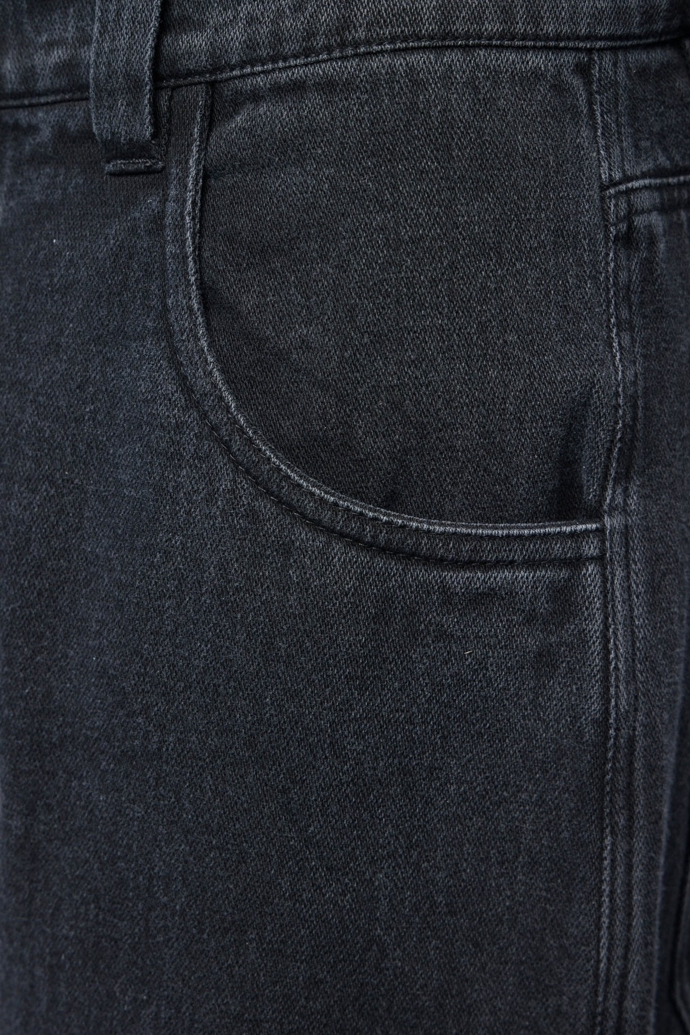 Jeans In Blue Selvage Denim Straight Leg