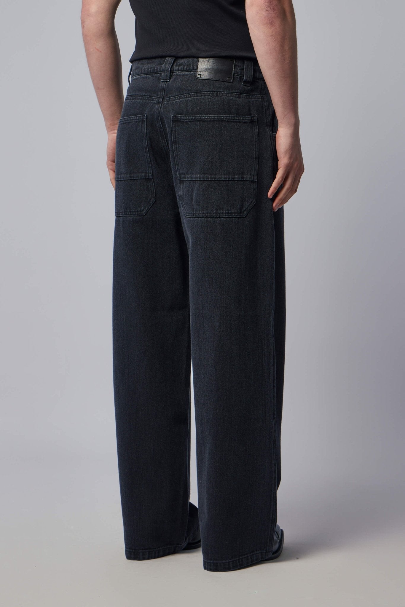 Jeans In Blue Selvage Denim Straight Leg