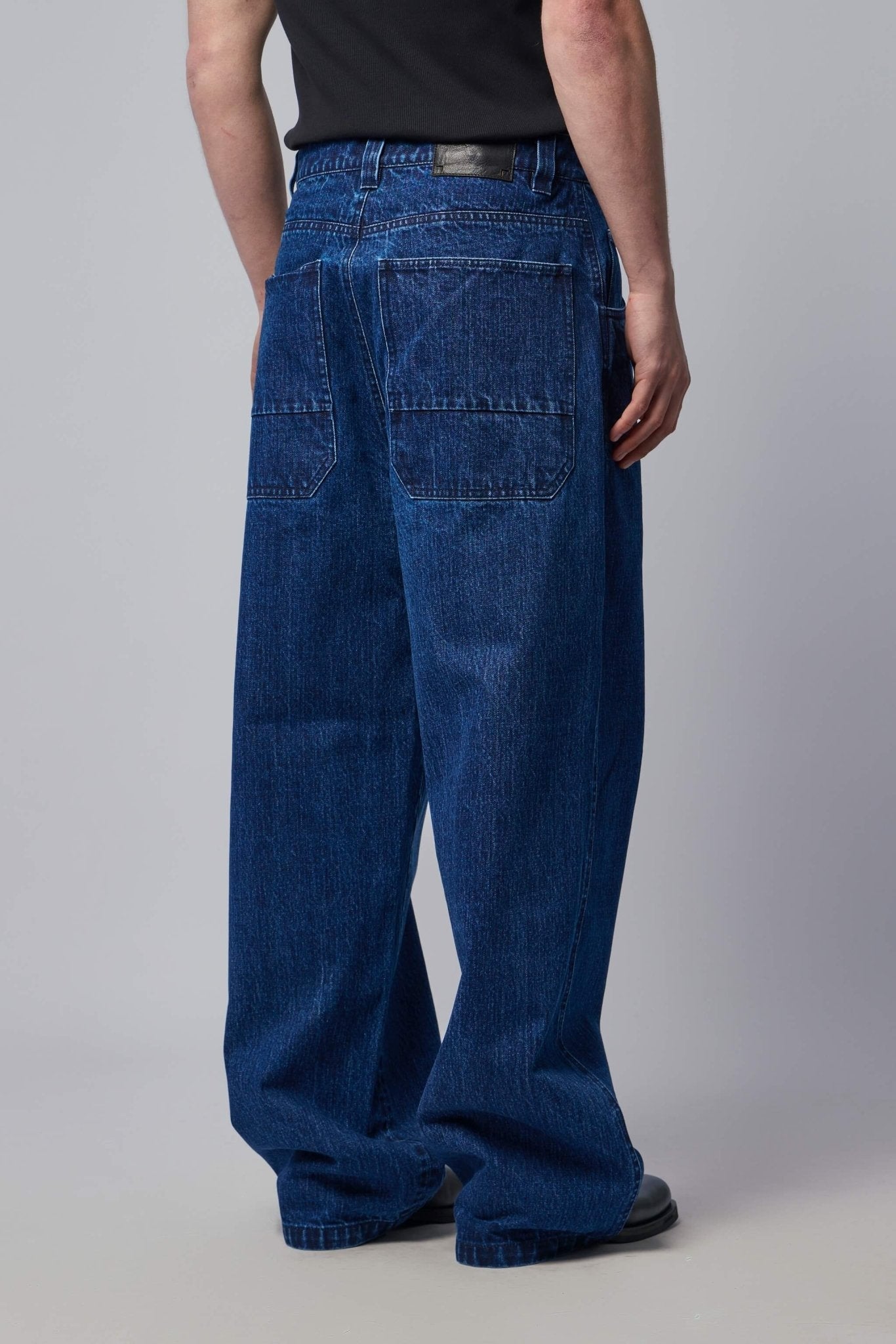 Jeans In Sulfer Denim Straight Leg