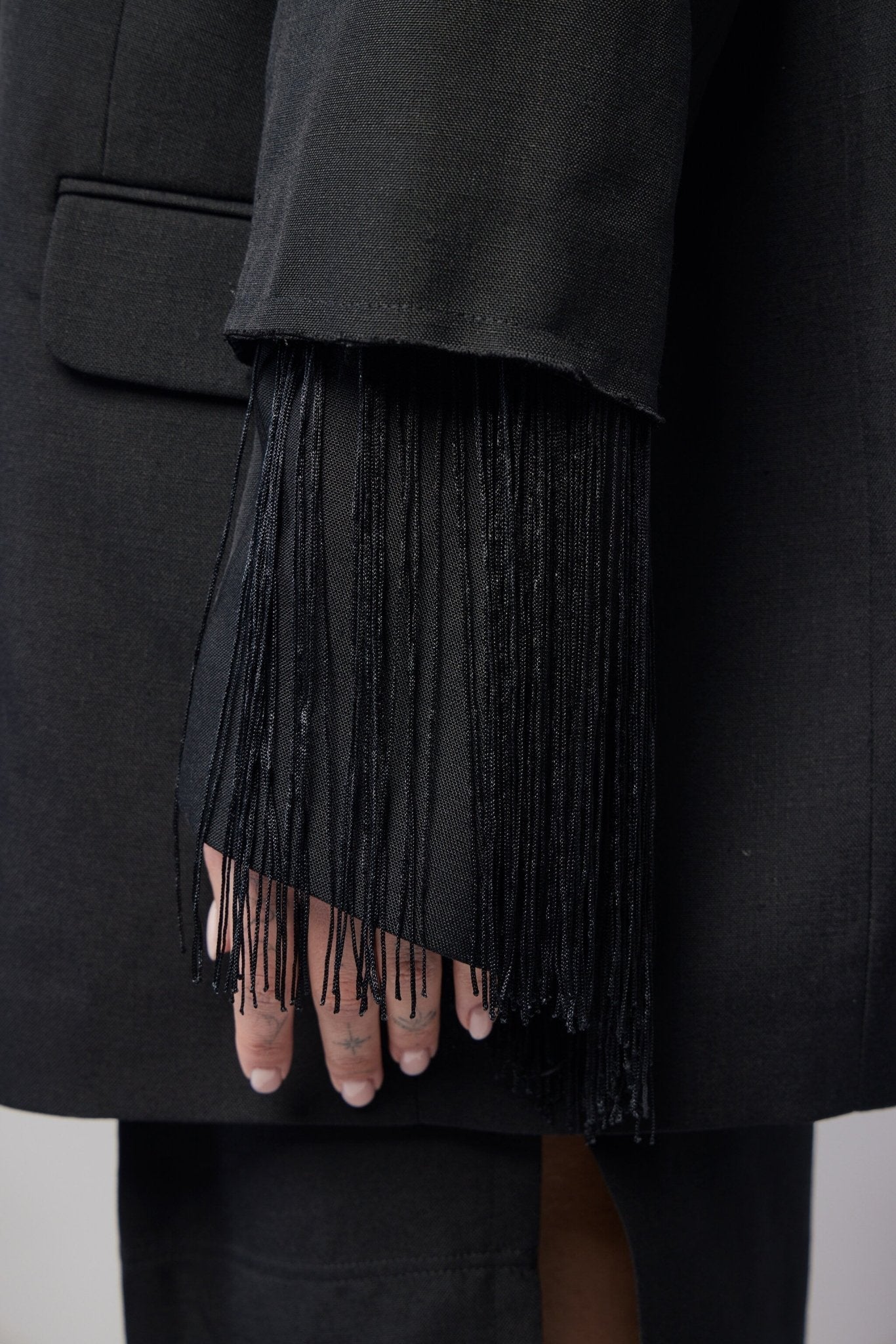 Act Fringed Blazer