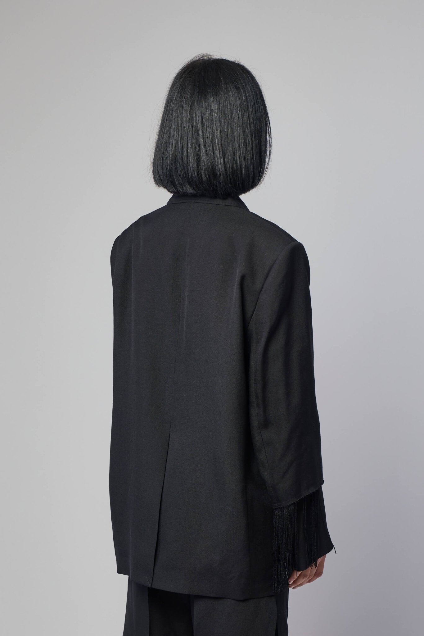 Act Fringed Blazer