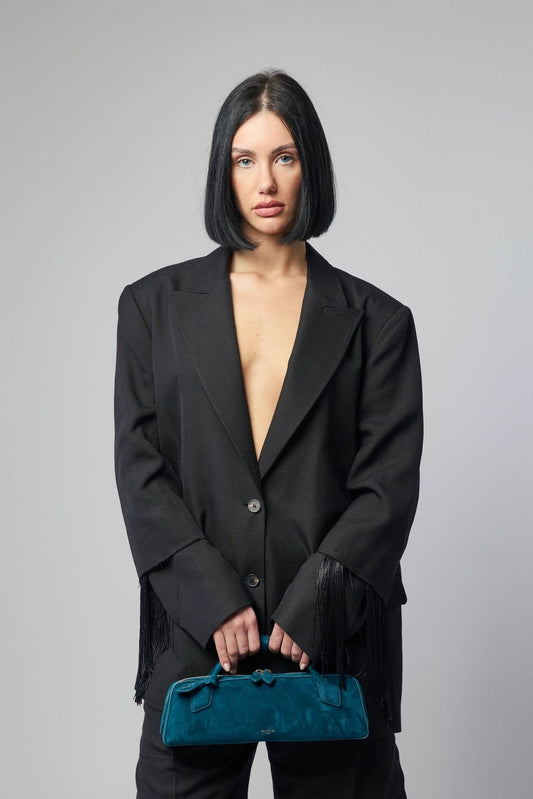 Act Fringed Blazer