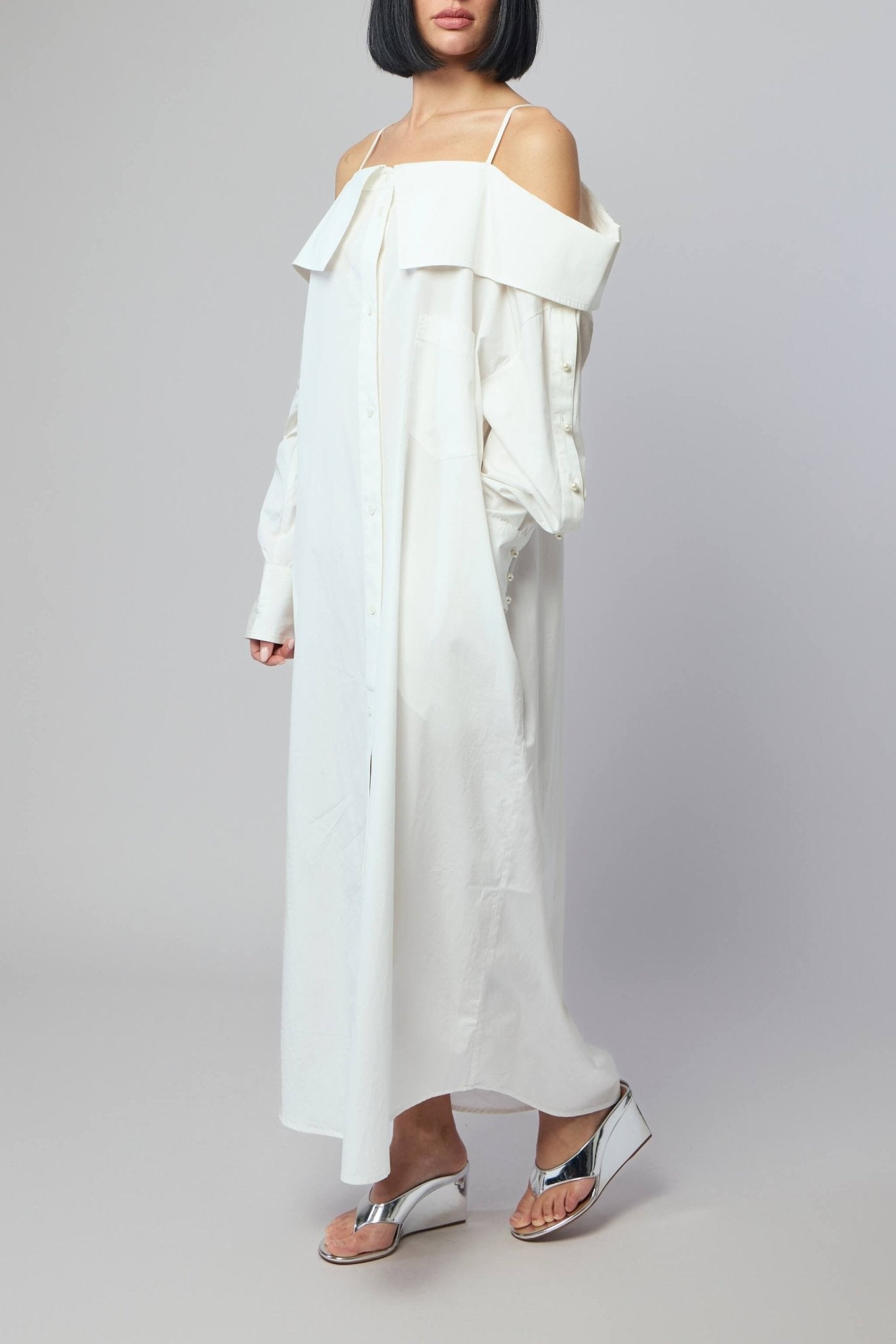 Best Spaghetti Long Shirt Dress