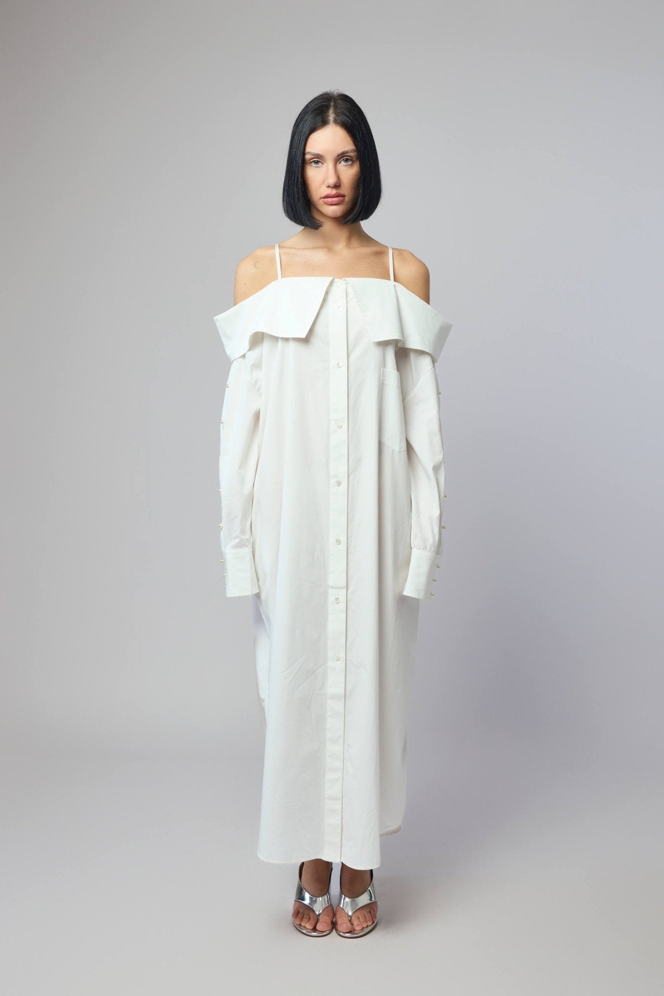 Best Spaghetti Long Shirt Dress