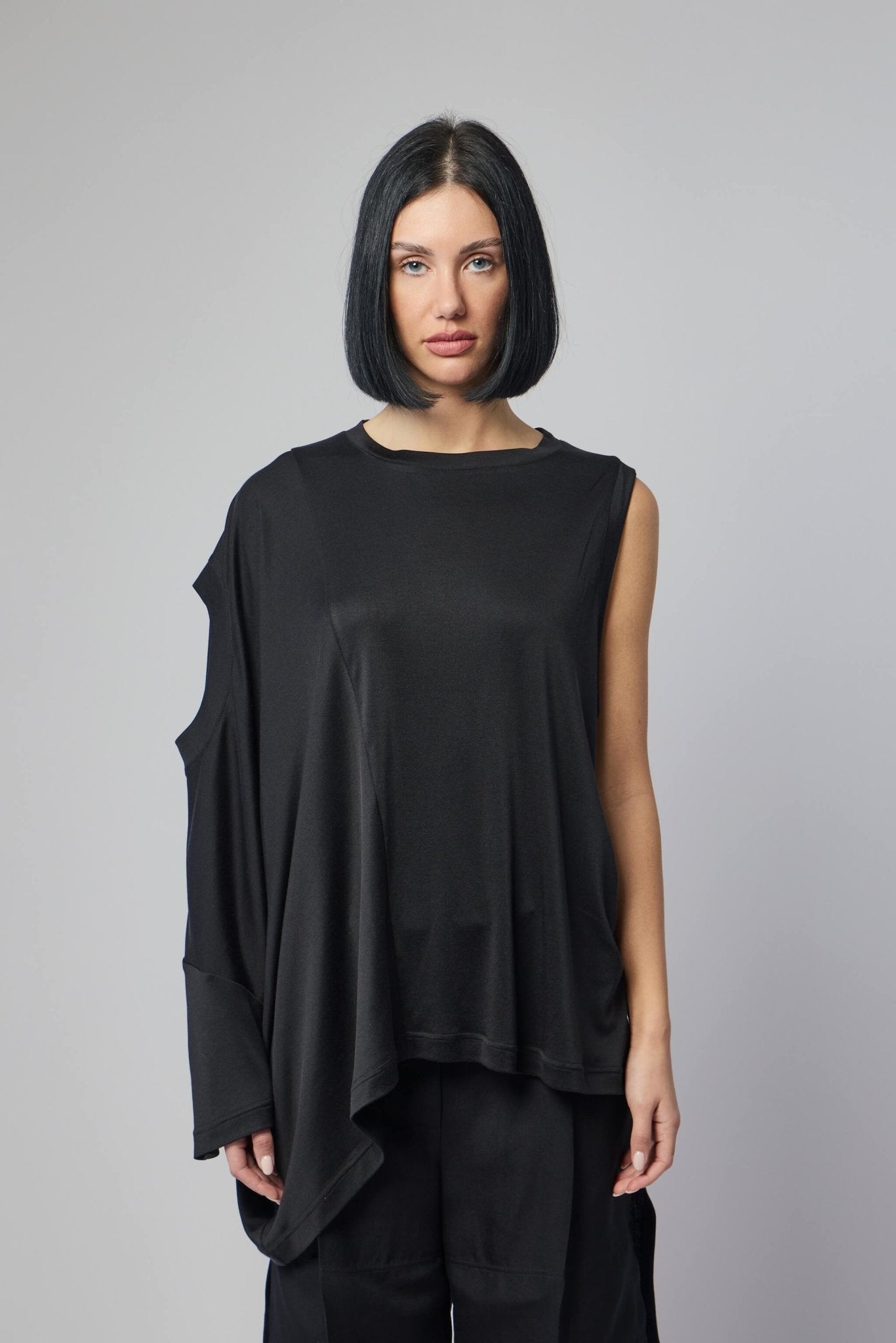 Combined Silk T-shirt