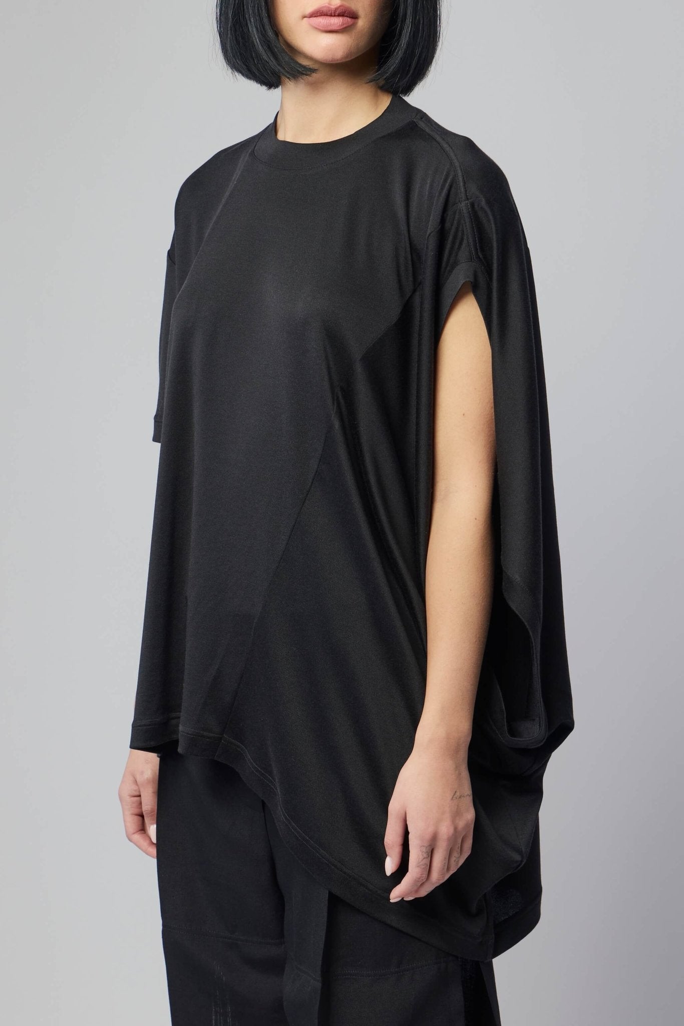 Combined Silk T-shirt