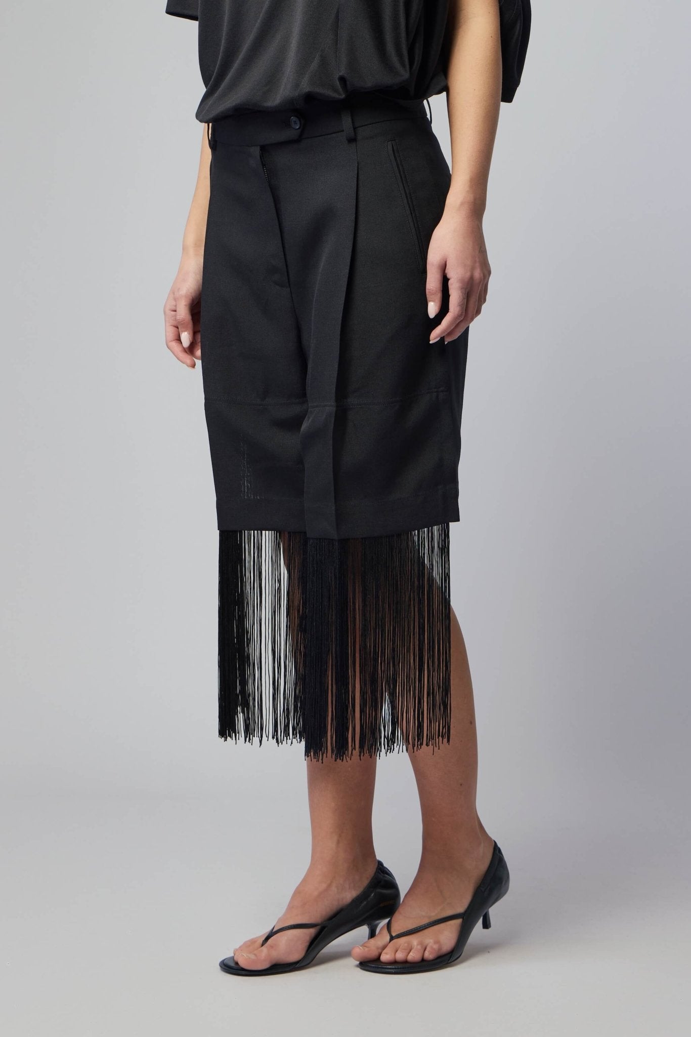Crag Fringed Short Pants