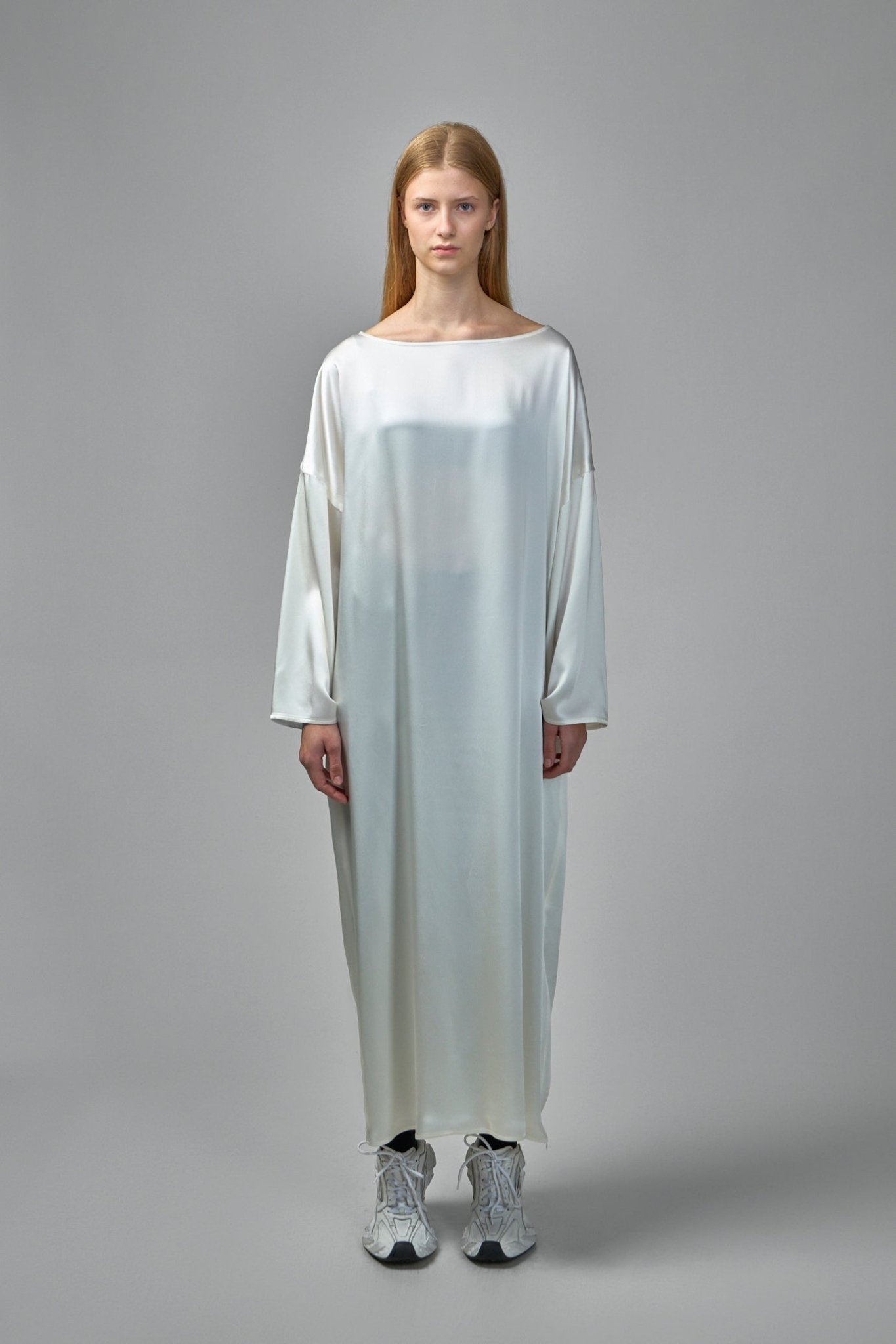 Flag Big Satin Dress