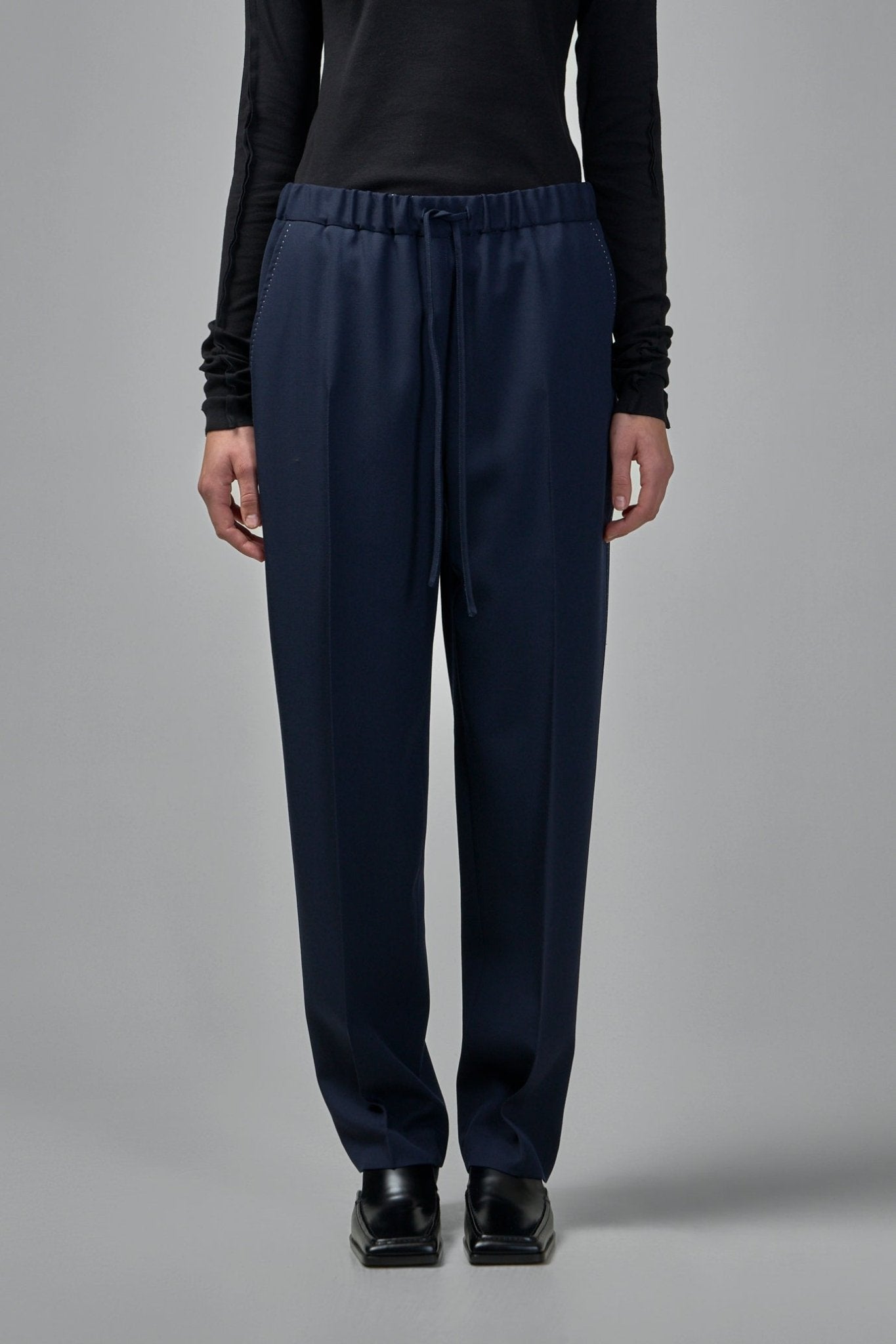 Gather Wool Pants