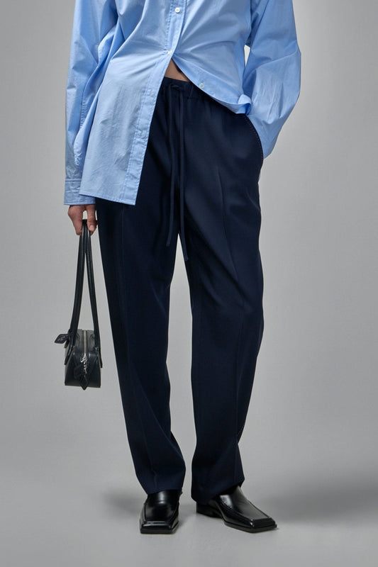 Gather Wool Pants