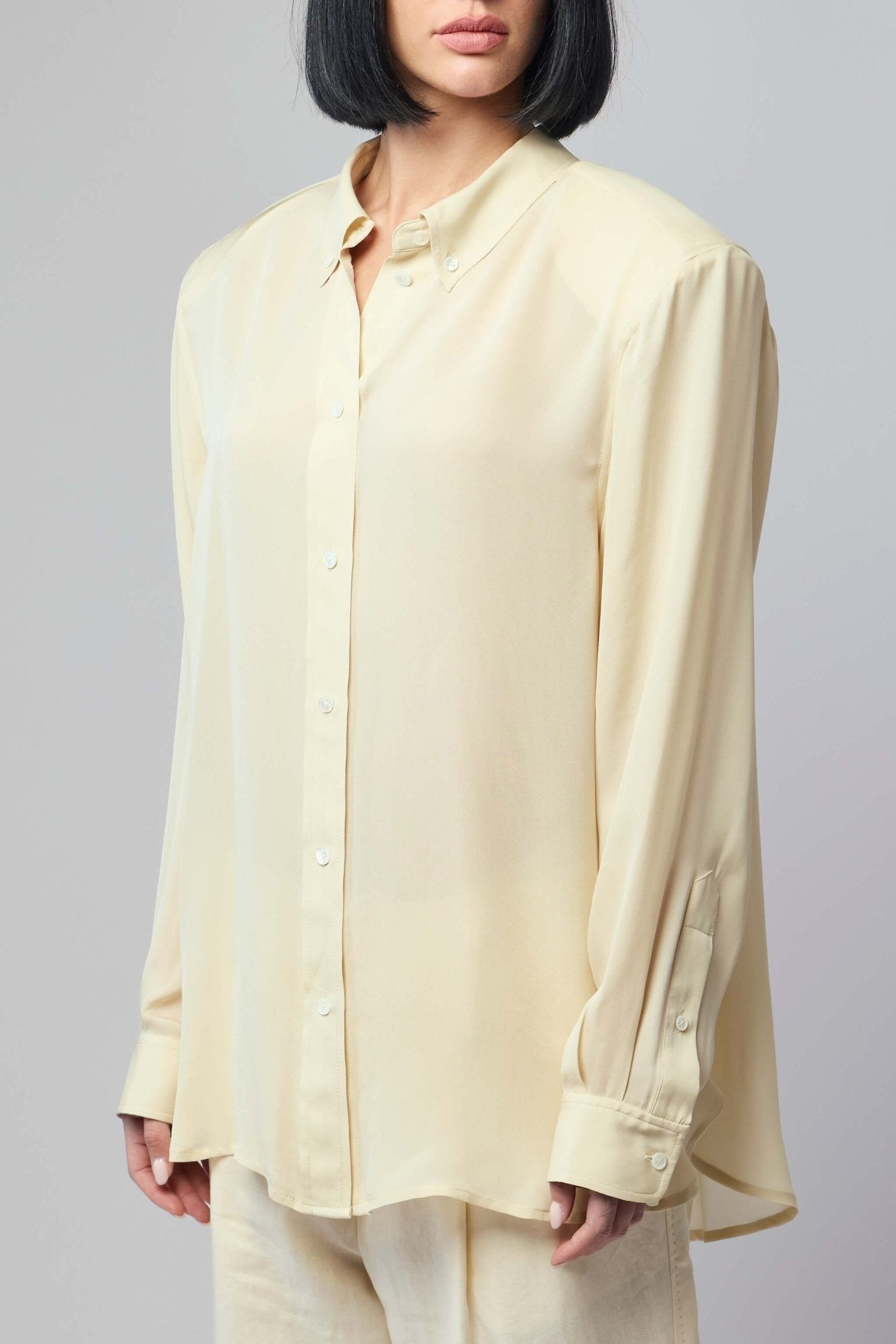 Ralf Silk Classic Oversized Shirt