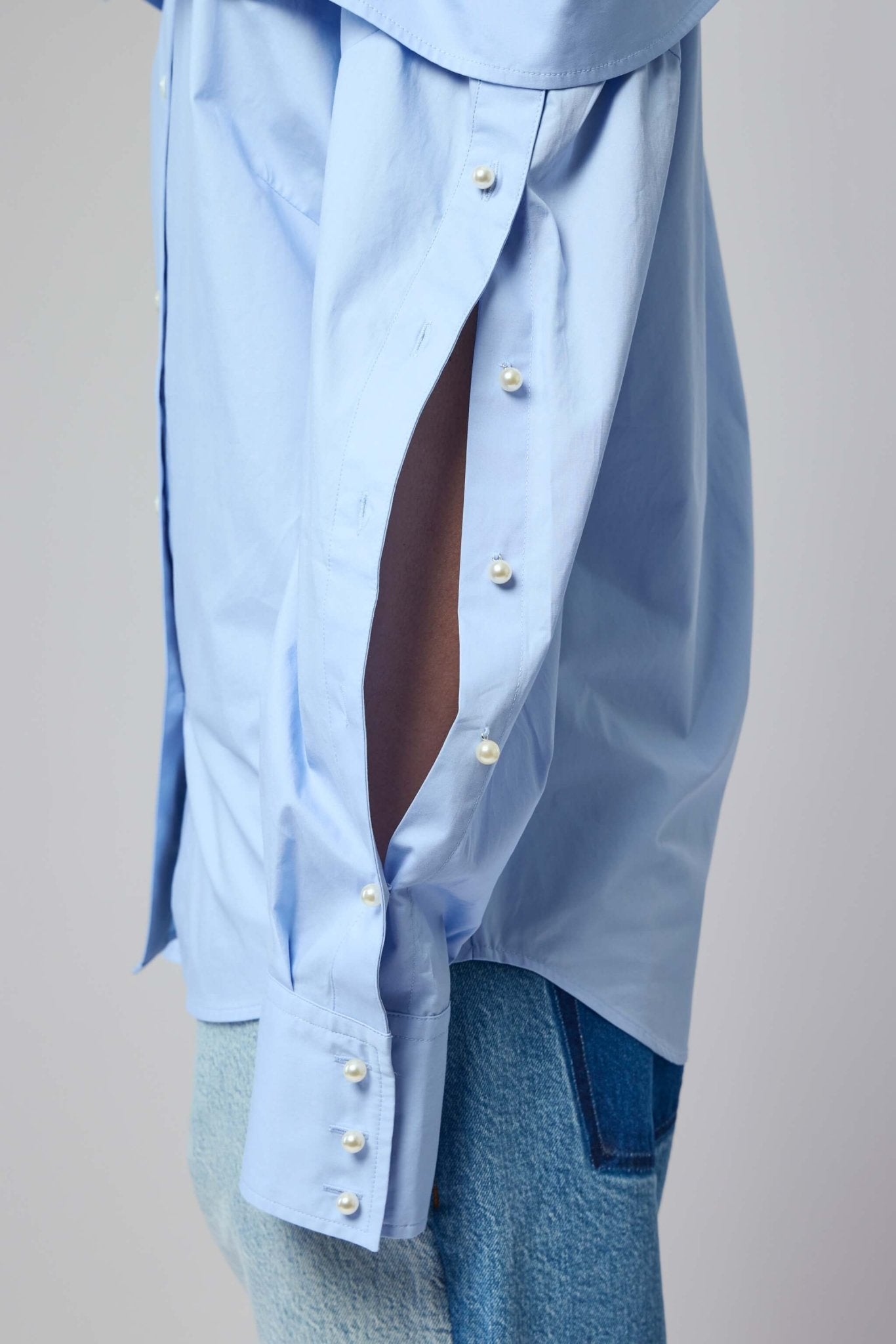 Snap Spaghetti Strap Shirt