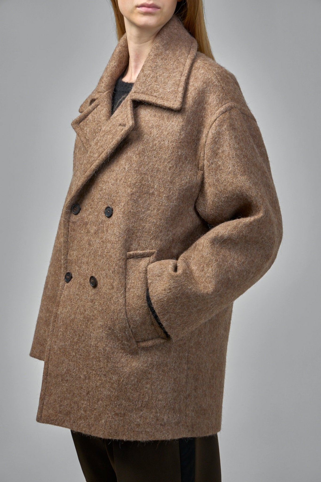 Water Men's Peacoat