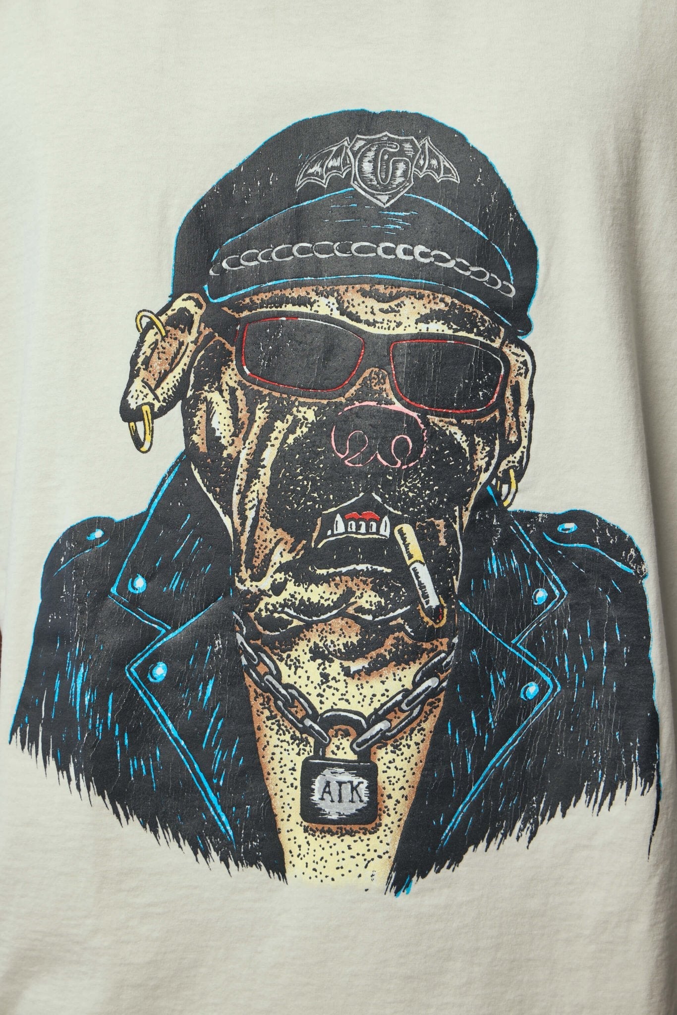 Oct Biker Dog Tee