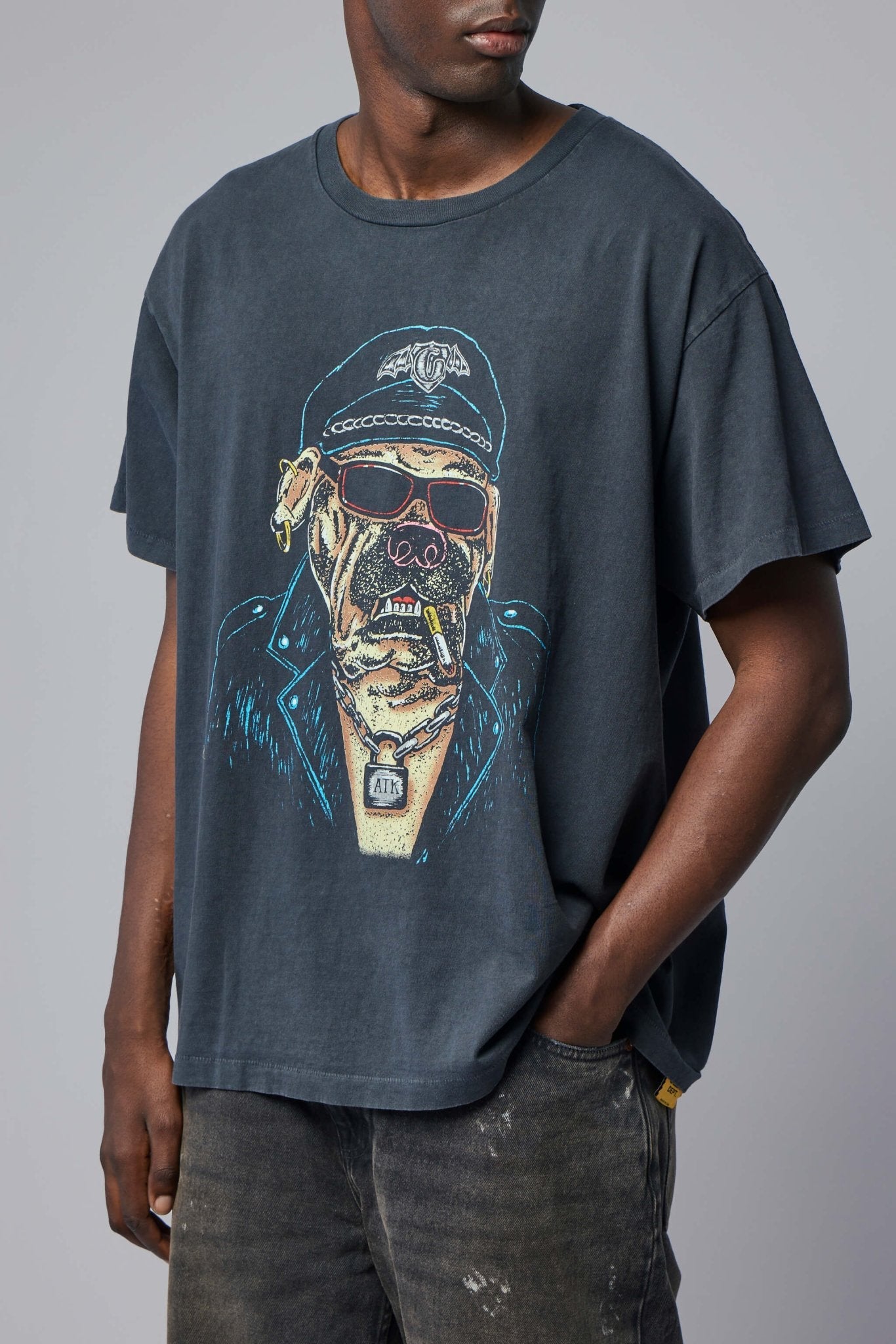 Oct Biker Dog Tee