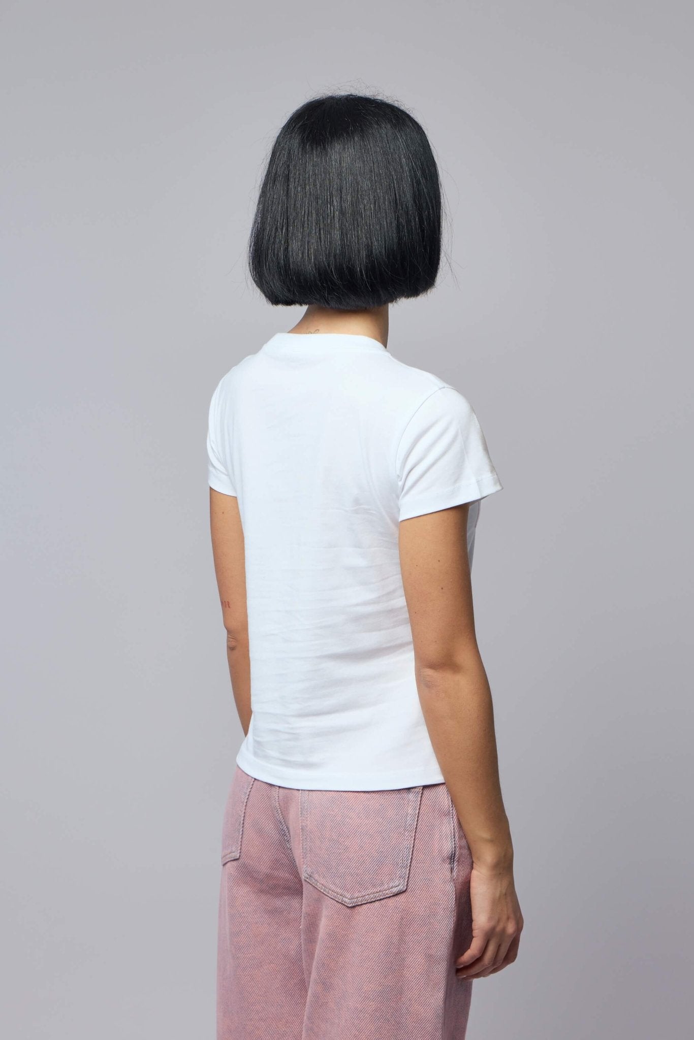 Baby Fit T-shirt with Raspberry