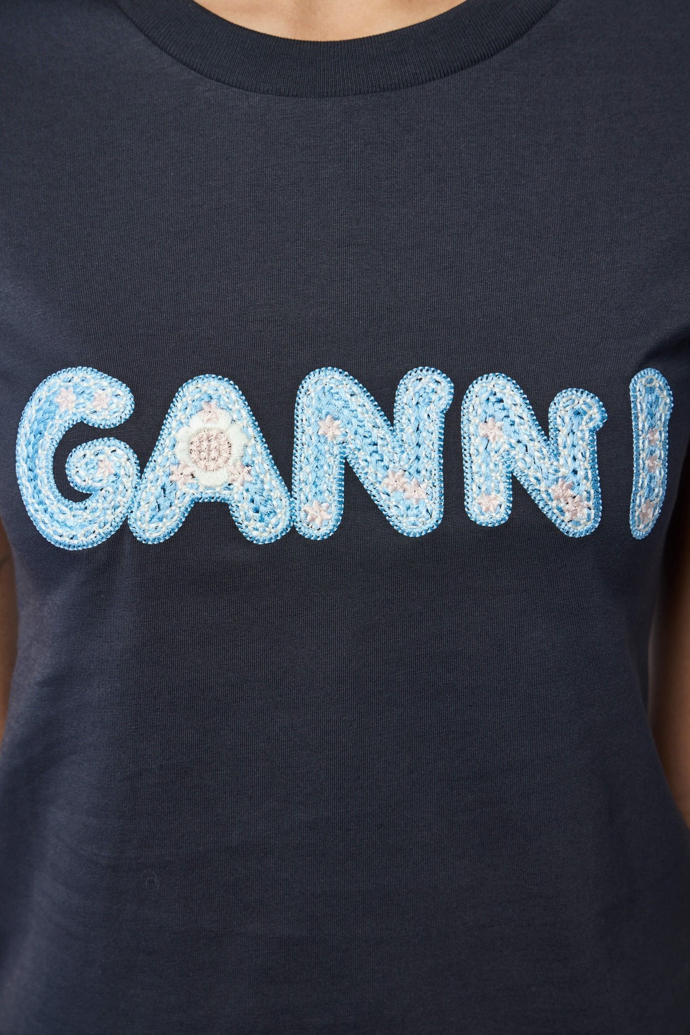 Cotton T-shirt with Front Logo