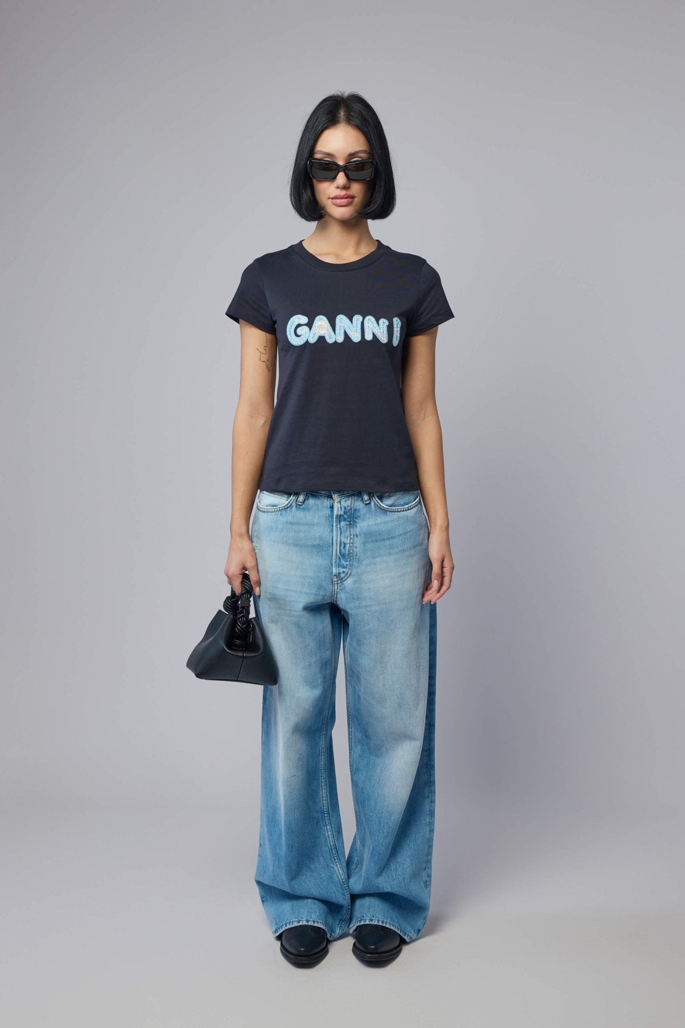 Cotton T-shirt with Front Logo
