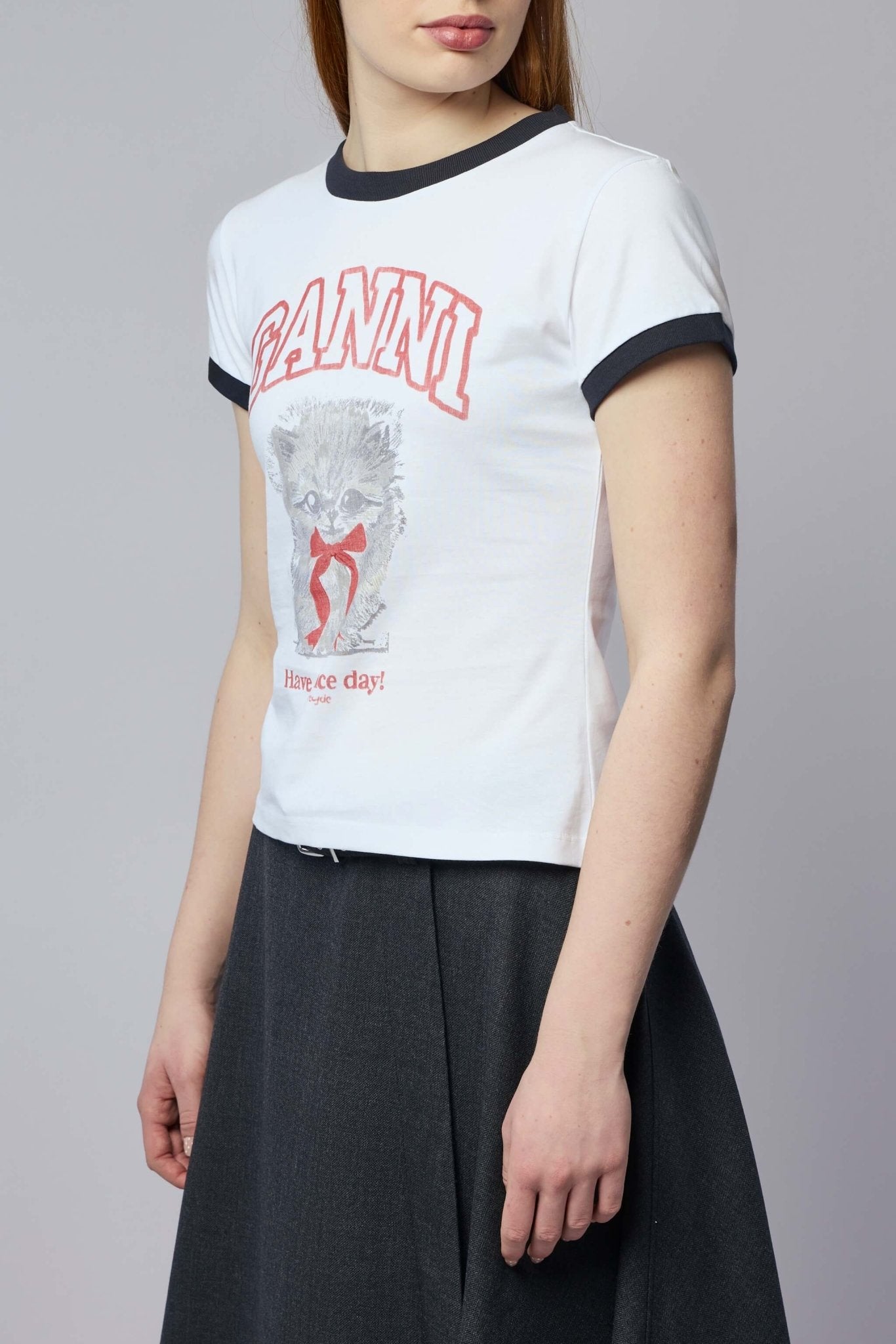 Margot Kitty Print T-shirt
