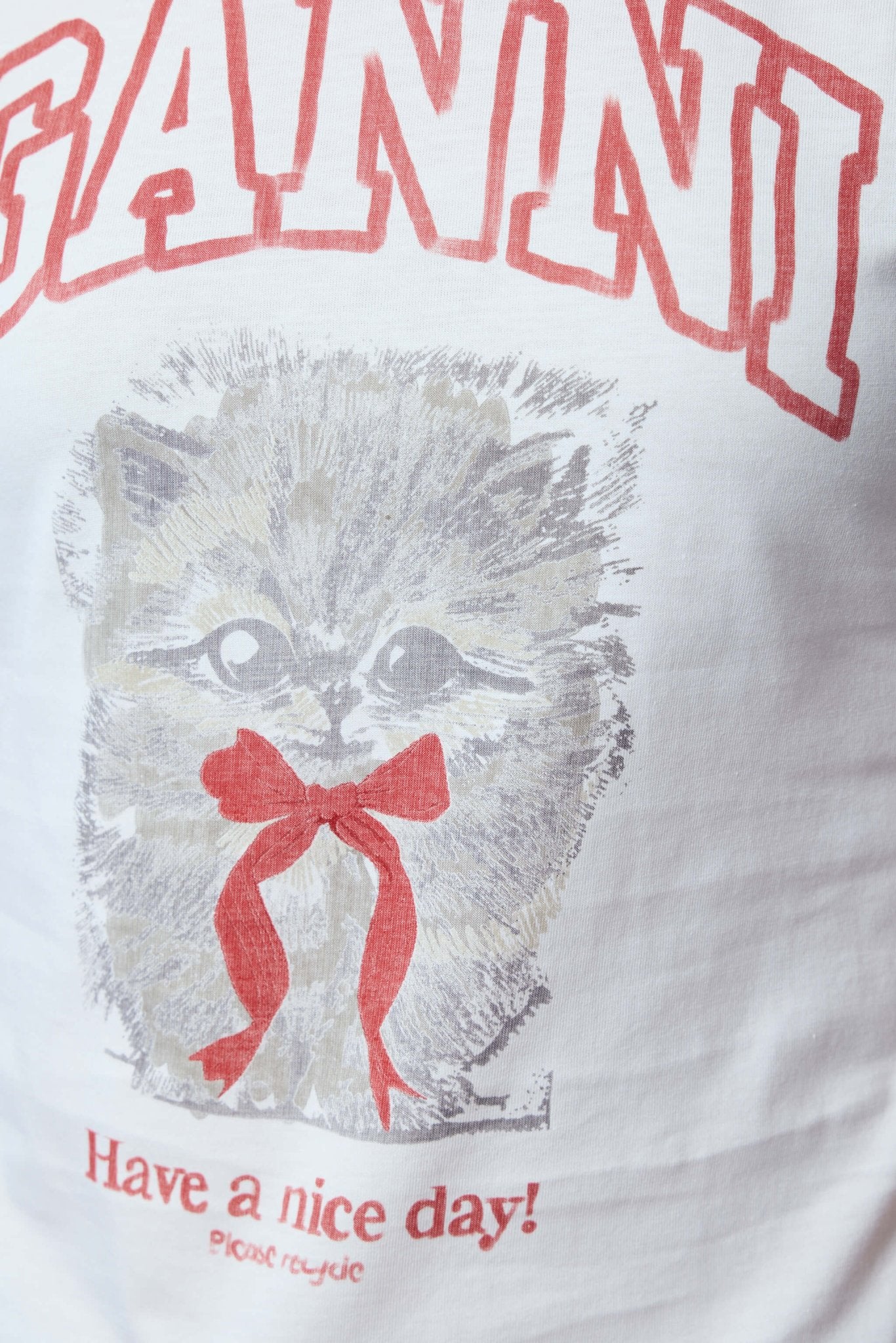Margot Kitty Print T-shirt