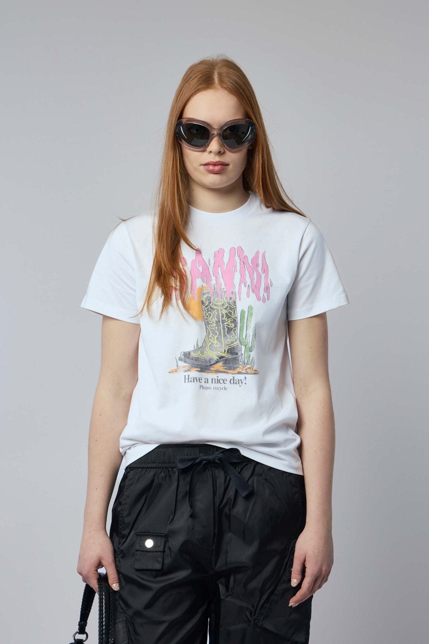 Basic Boots Print T-shirt