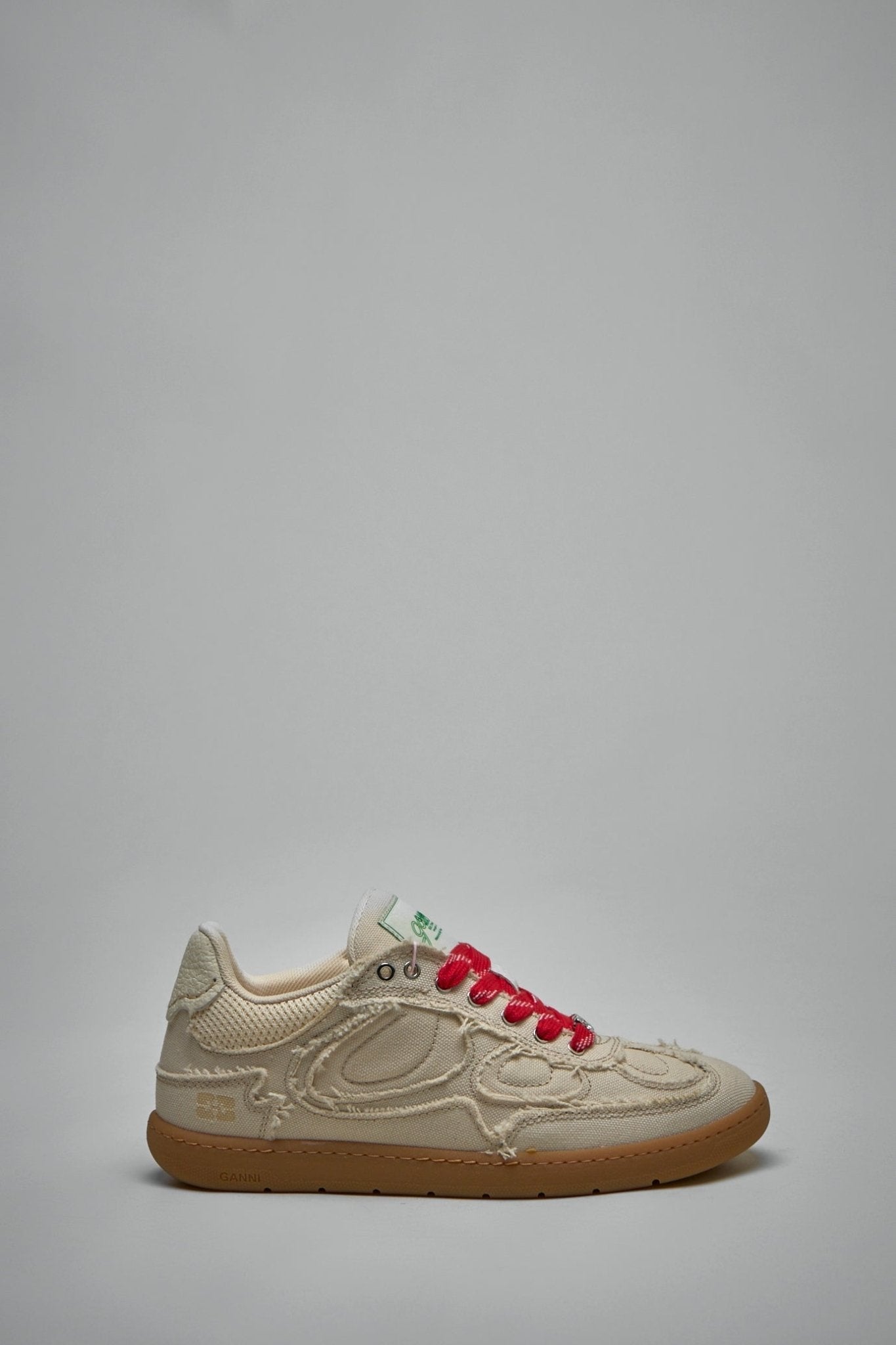 Canvas Raw Edge Sneakers