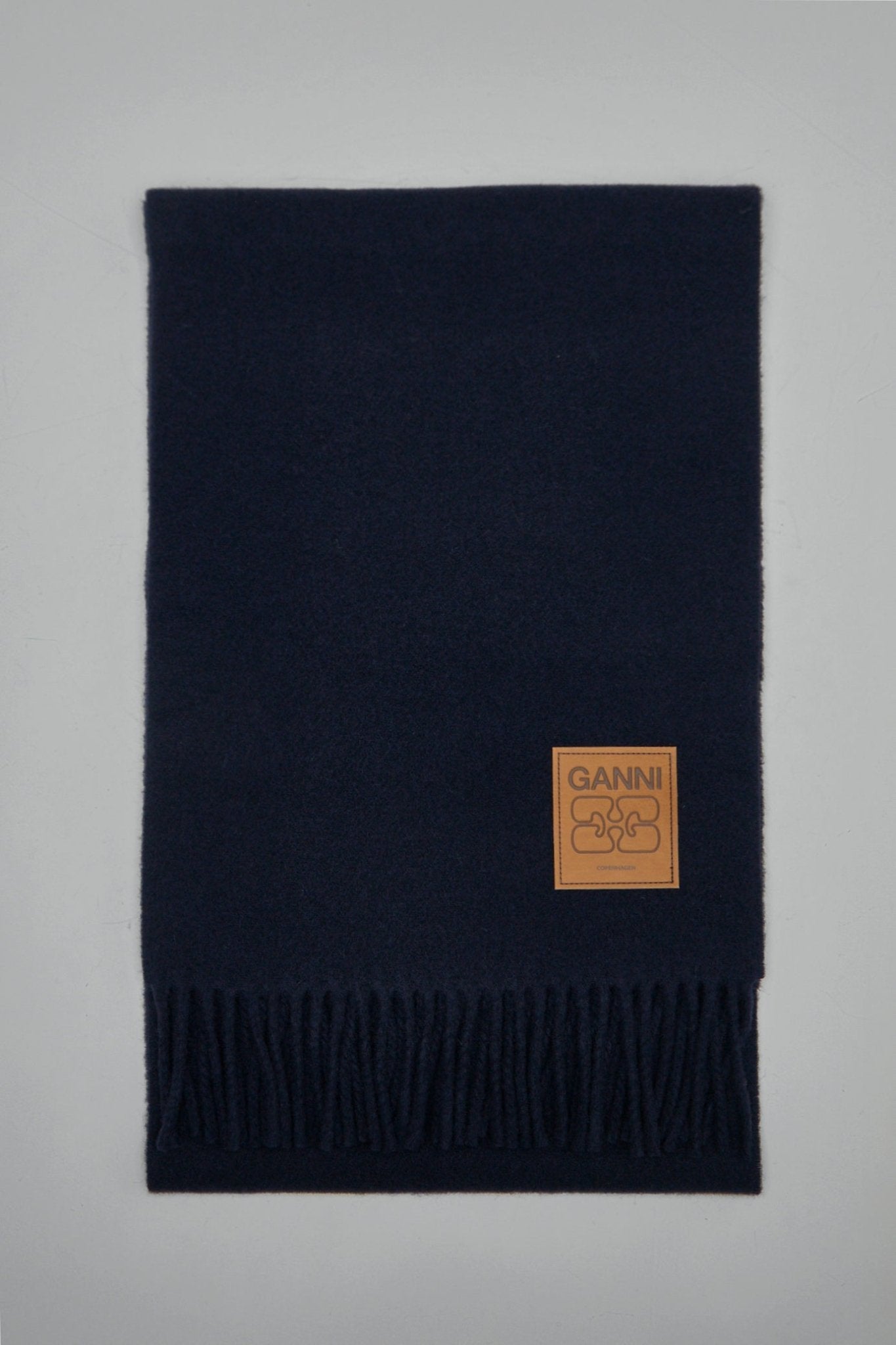 Double Face Wool Solid Scarf